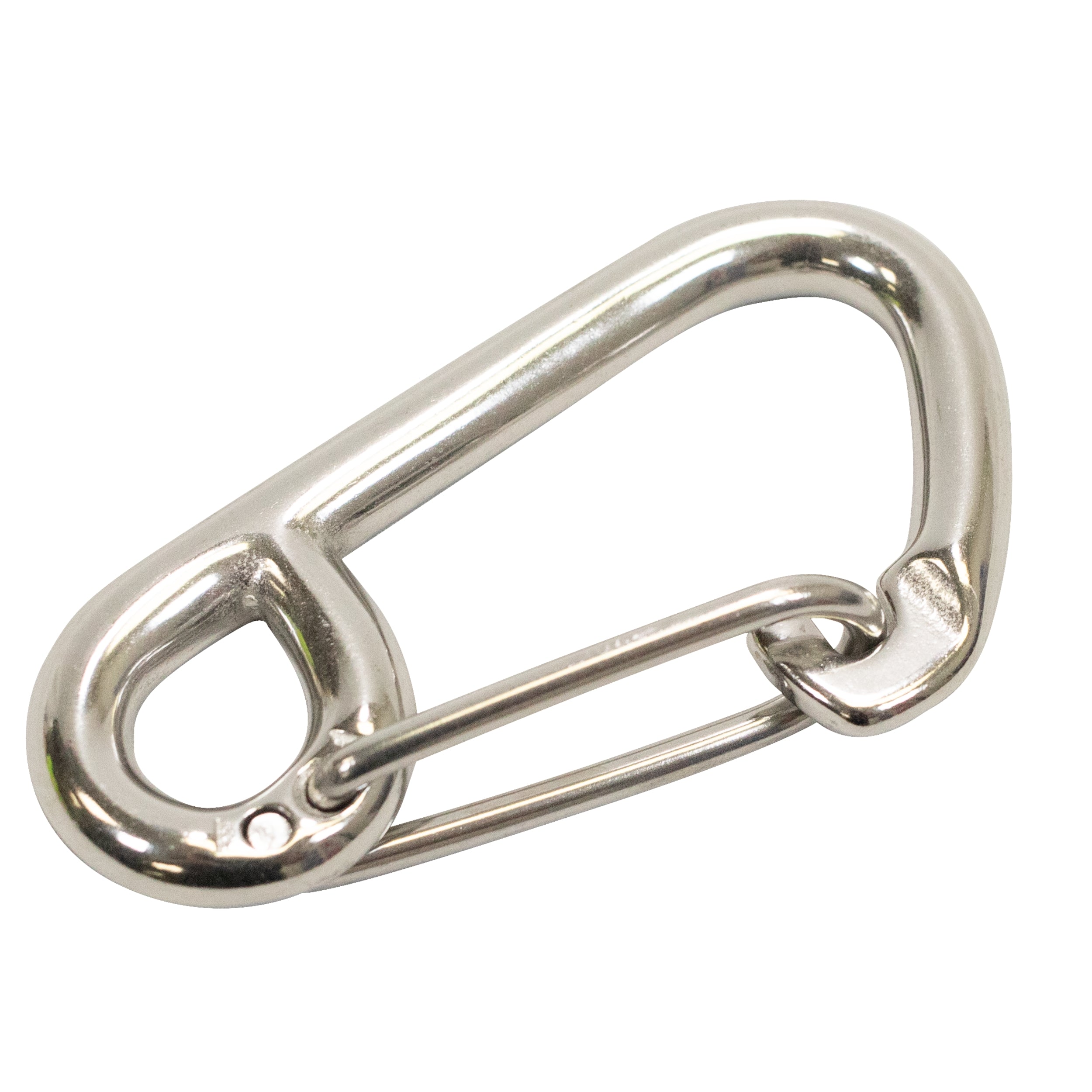 Scuba Choice Boat Marine Clip Stainless Steel Safety Spring Hook Carabiner, 2"