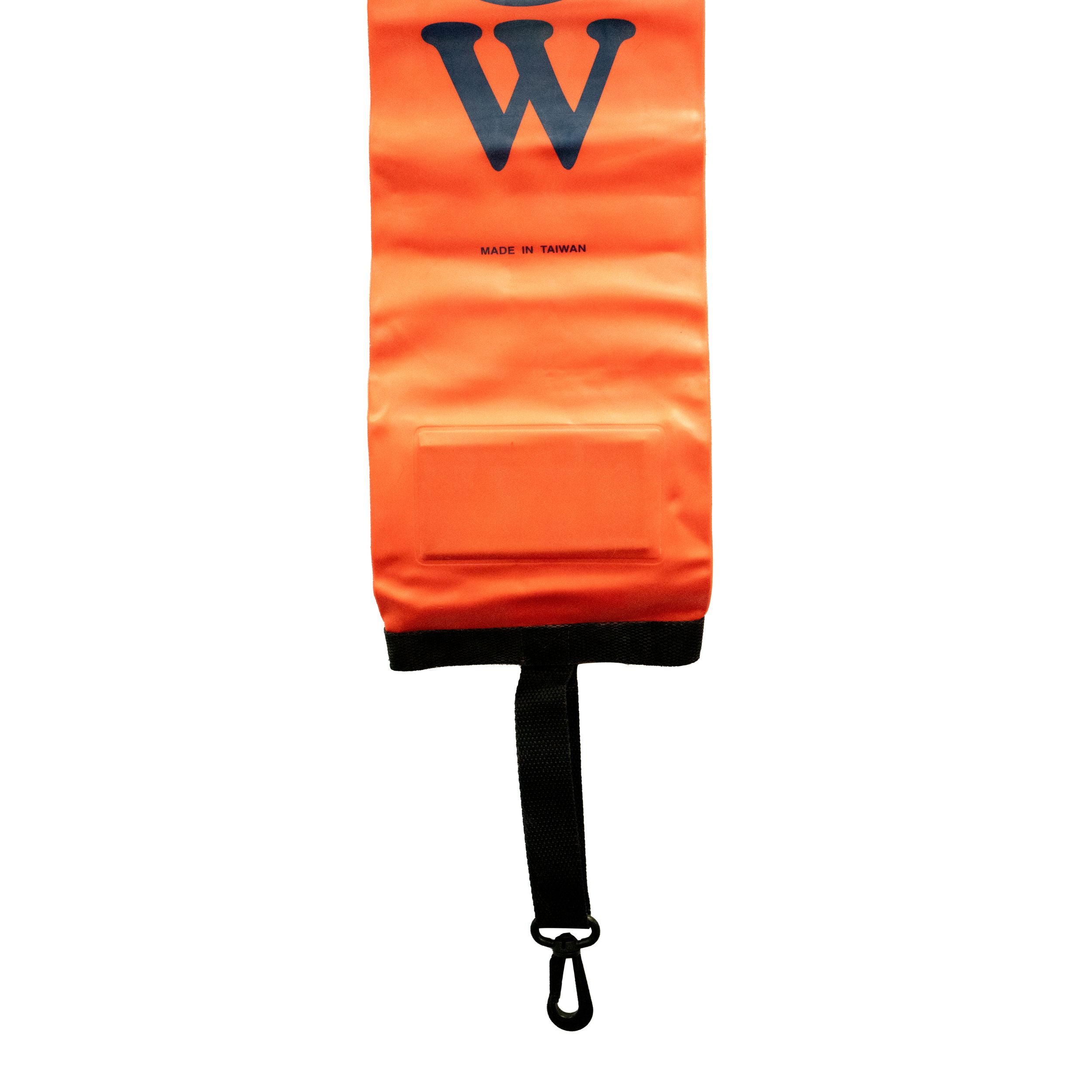 Scuba Diving 4ft Surface Marker Signal Tube with Pouch, Whistle & 36' String
