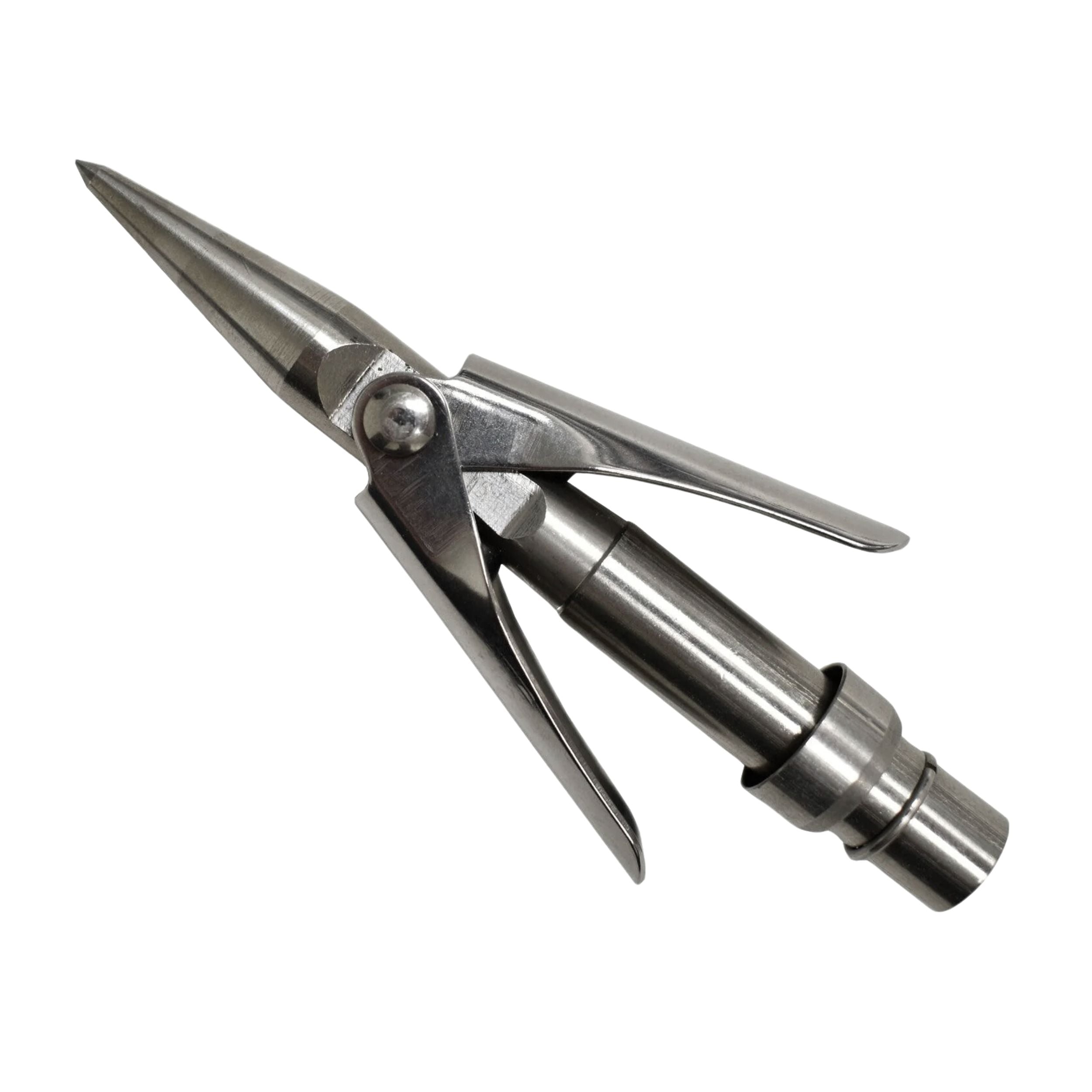 Palantic Spearfishing 3.5" Twin Double Wing 6mm Spear Tip w/ Keeper