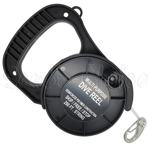 Scuba Choice Diving Multi Purpose Dive Reel 290ft w/ Stop Switch - Scuba Choice