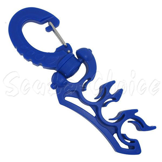 Scuba Choice Scuba Diving Dive Triple Hose Holder with Clip - Scuba Choice