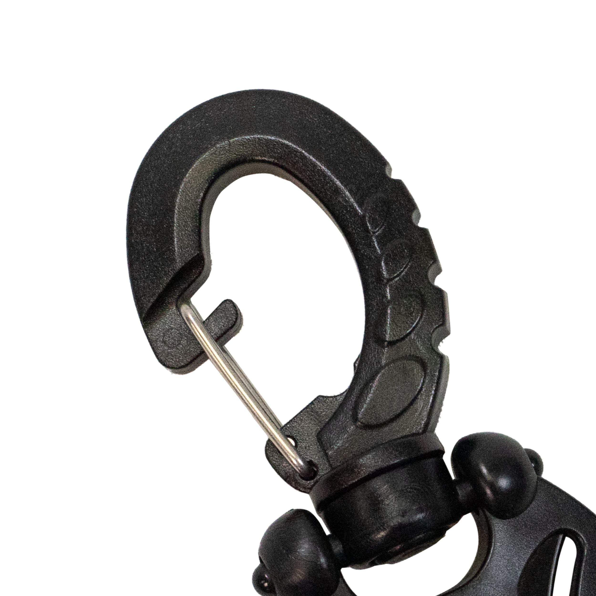 Scuba Diving 2 Sizes Hose Holder with Clip, FIts 1/2" & 1/4" BC Hose