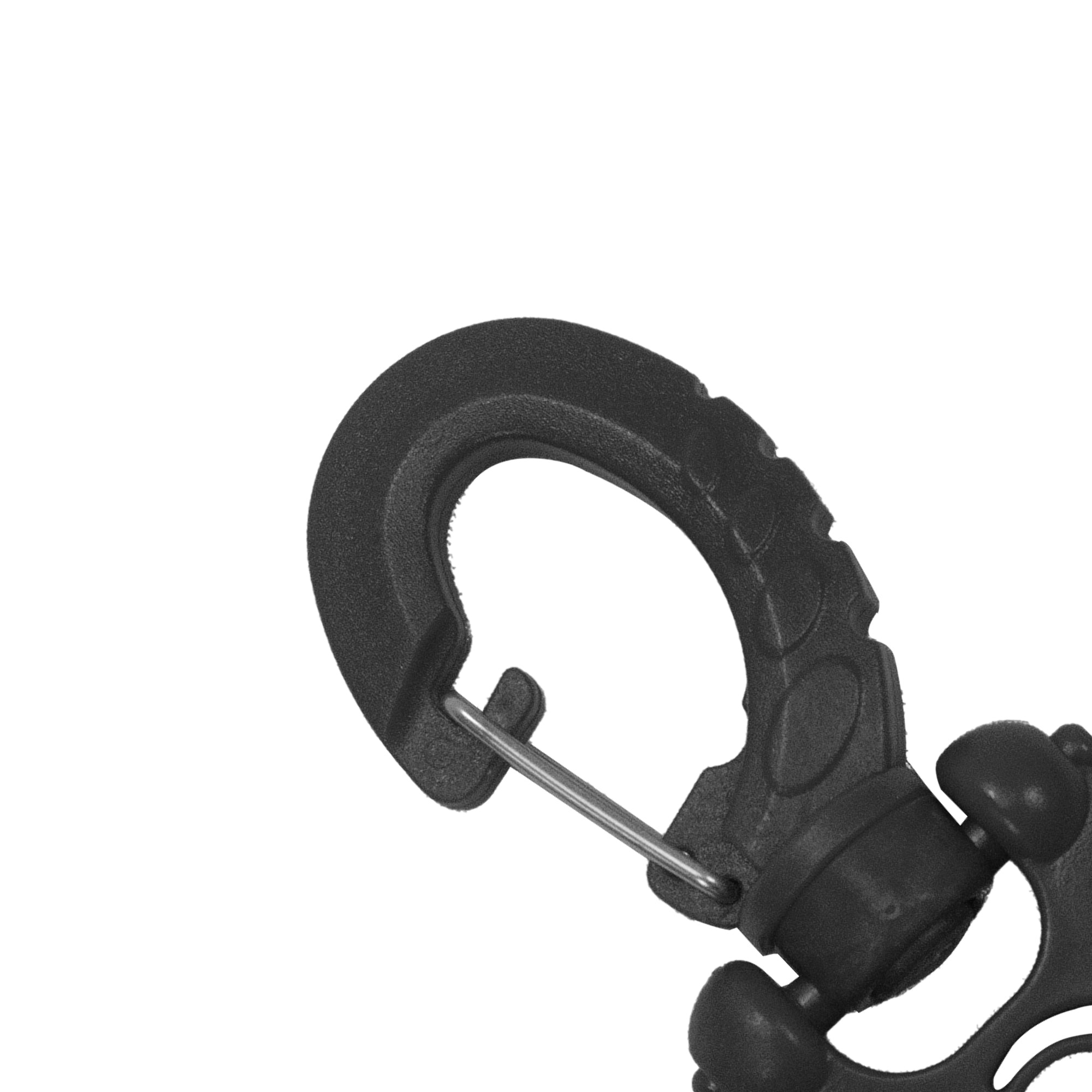 Scuba Choice Scuba Diving Triple Hose Holder Clip (Black, 3-Pack) – Low & High Pressure Hose Organizer for Regulators & Octopus Setup Durable Dive Accessories