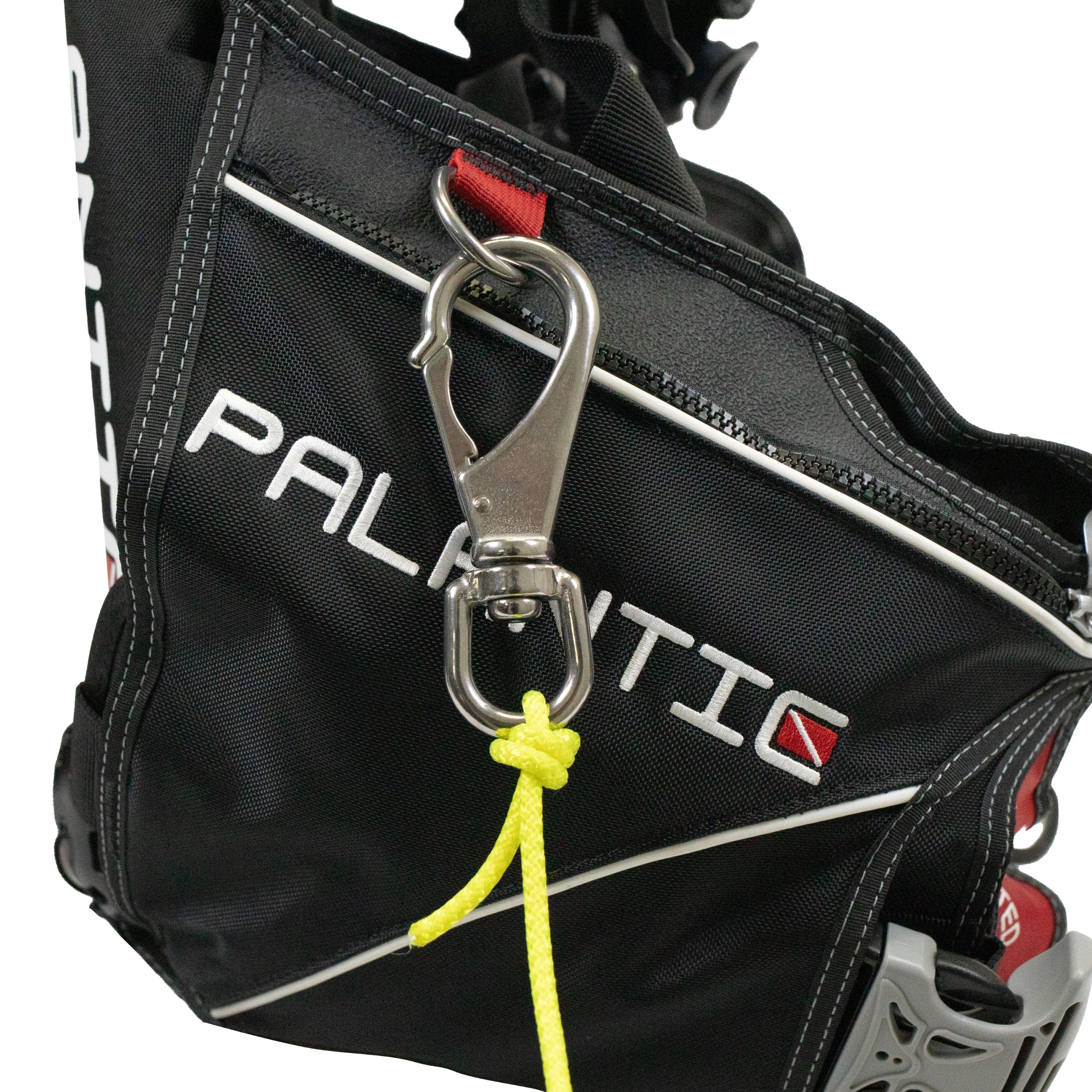 11.8cm Stainless Steel Swivel Eye Snap Hook Marine Clip Size #3, 16mm Opening