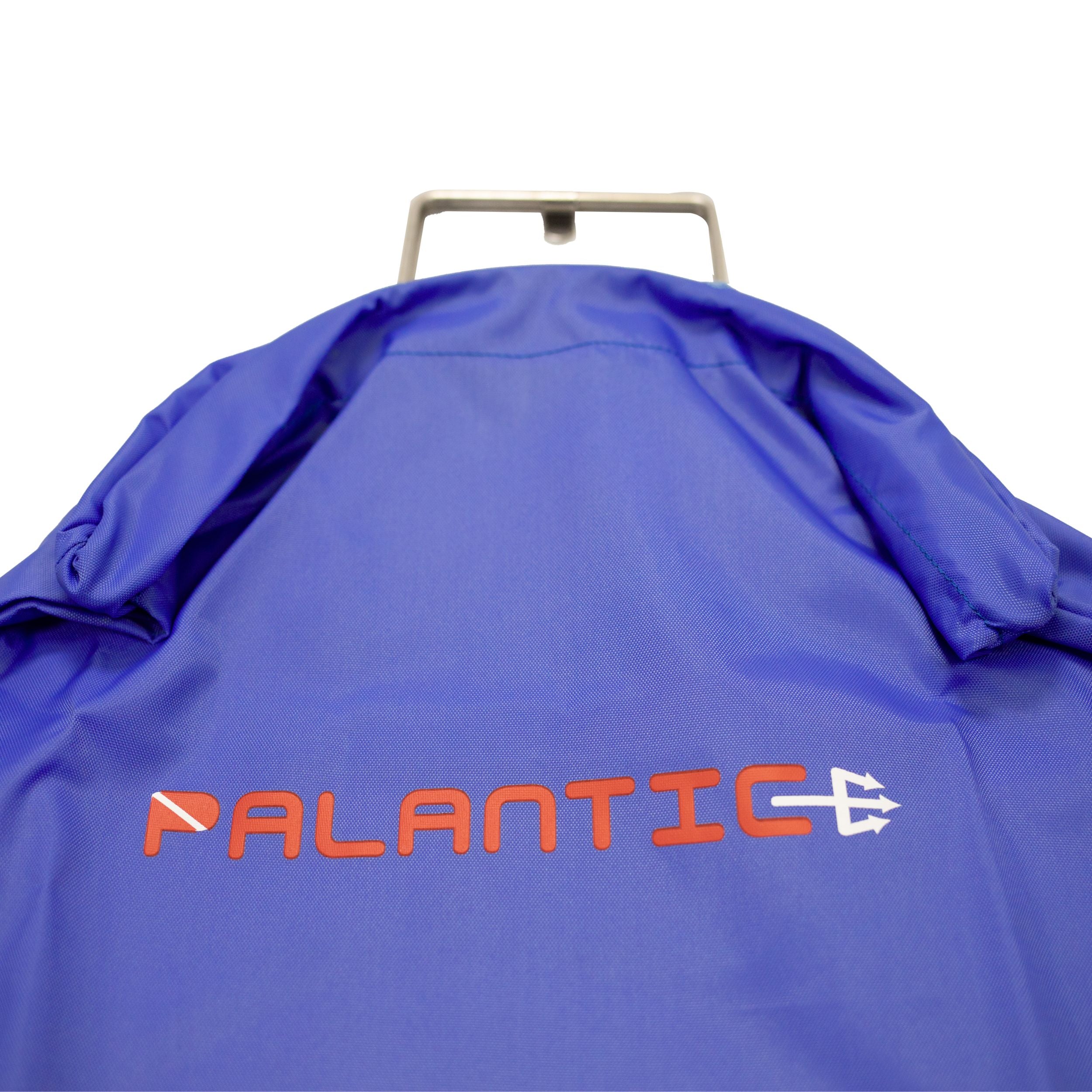 Palantic Blue Lobster Fish Catch Gear Nylon Game Bag Net with SS Handle