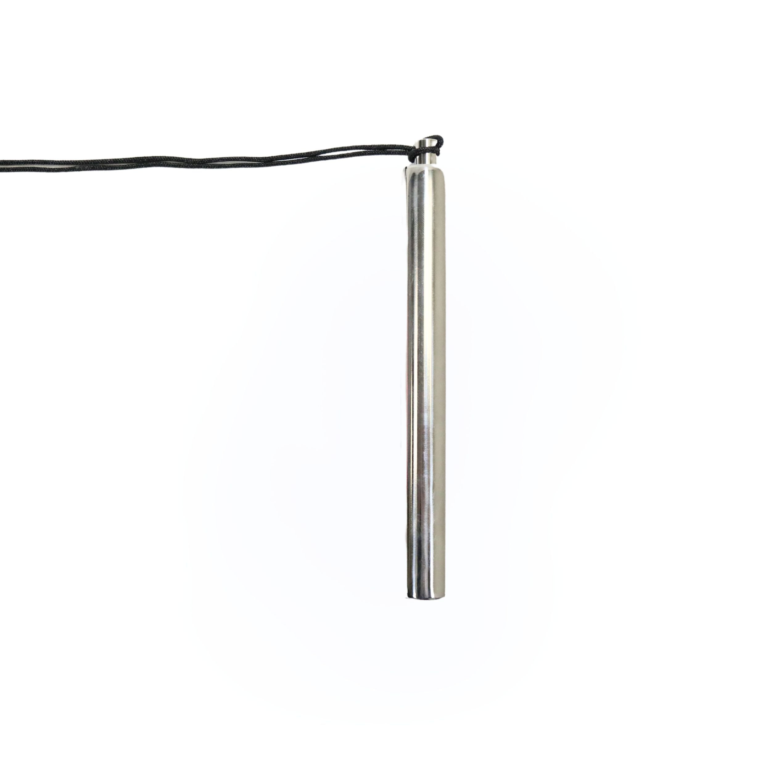Scuba Dive 6.5" Stainless Steel Tank Rattle Signal Device Stick with Lanyard