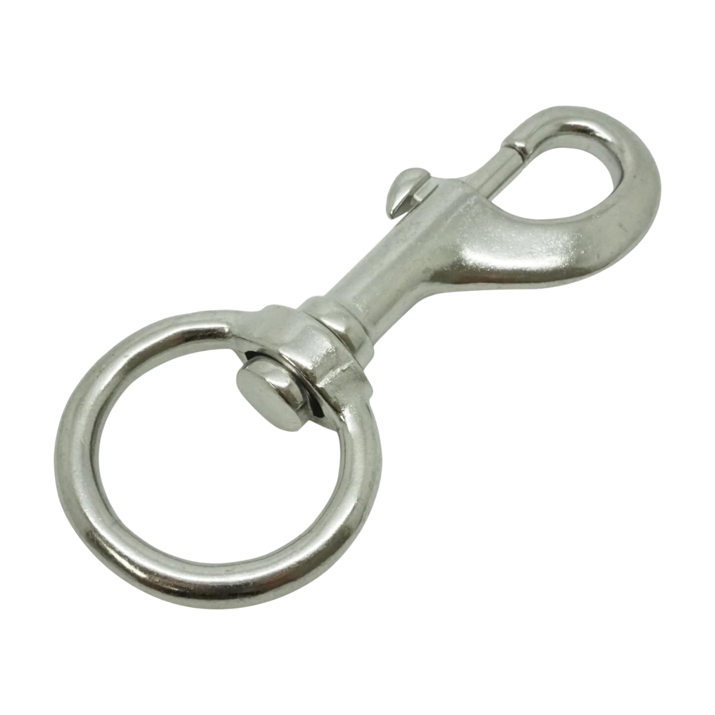 Boat Marine Clip 11.8cm Stainless Steel Swivel Bolt Snap 10mm Opening