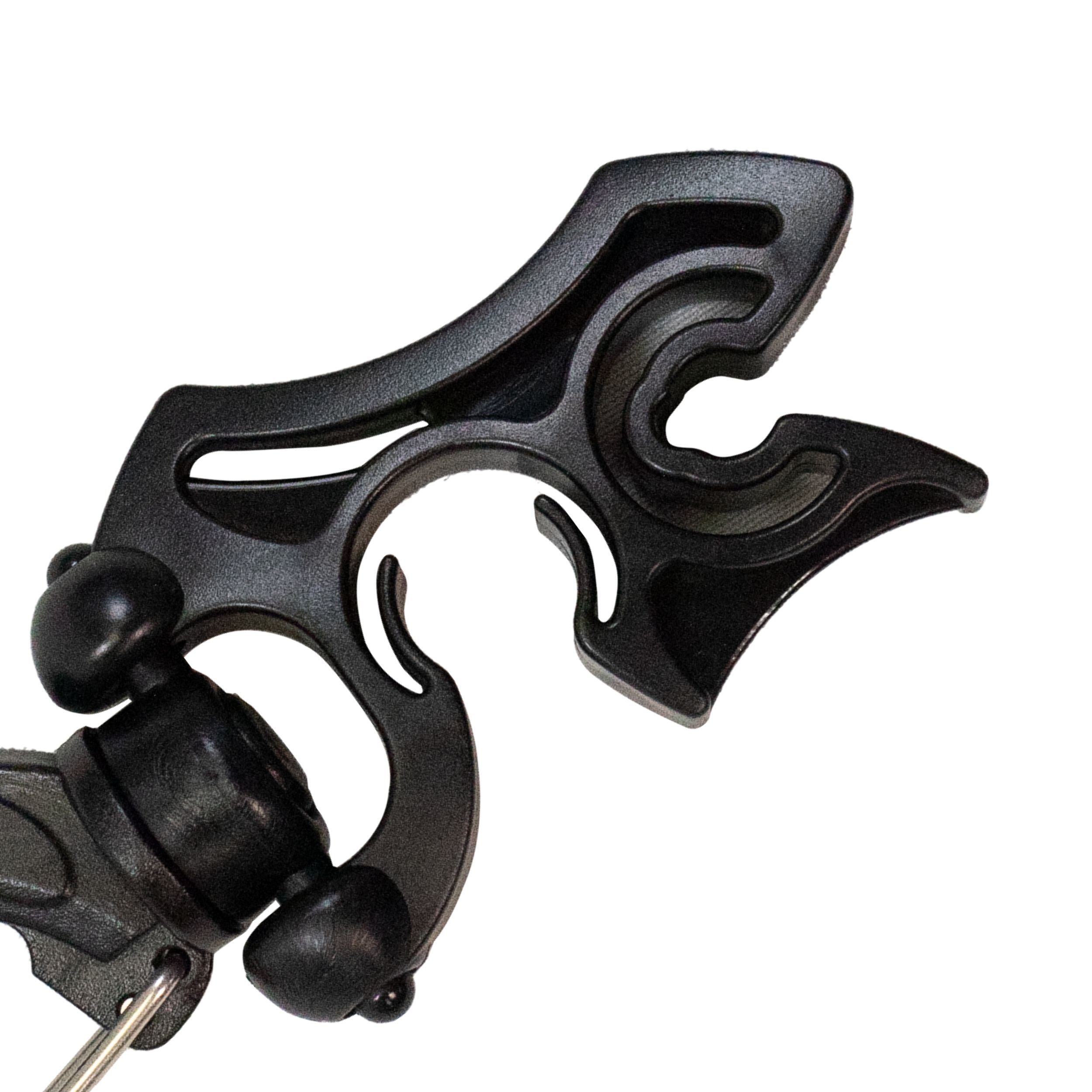 Scuba Diving 2 Sizes Hose Holder with Clip, FIts 1/2" & 1/4" BC Hose