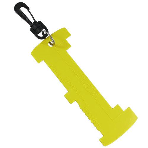 Scuba Diving Shellfish Measuring Gauge with Clip - Scuba Choice