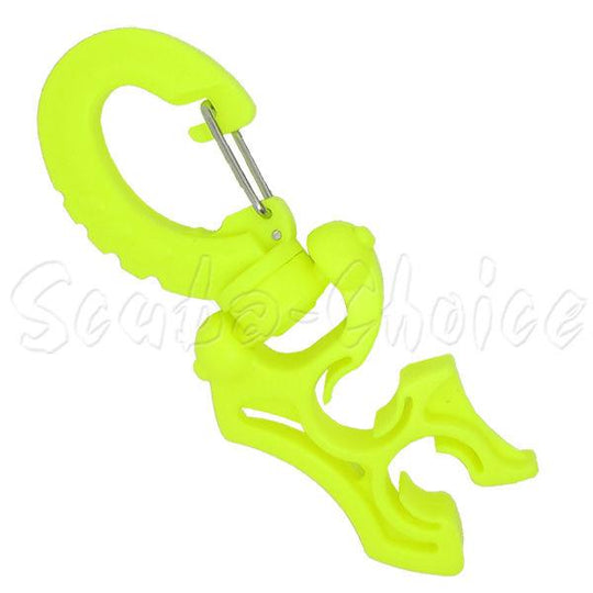 Scuba Diving Double Hose Holder with Clip - Scuba Choice