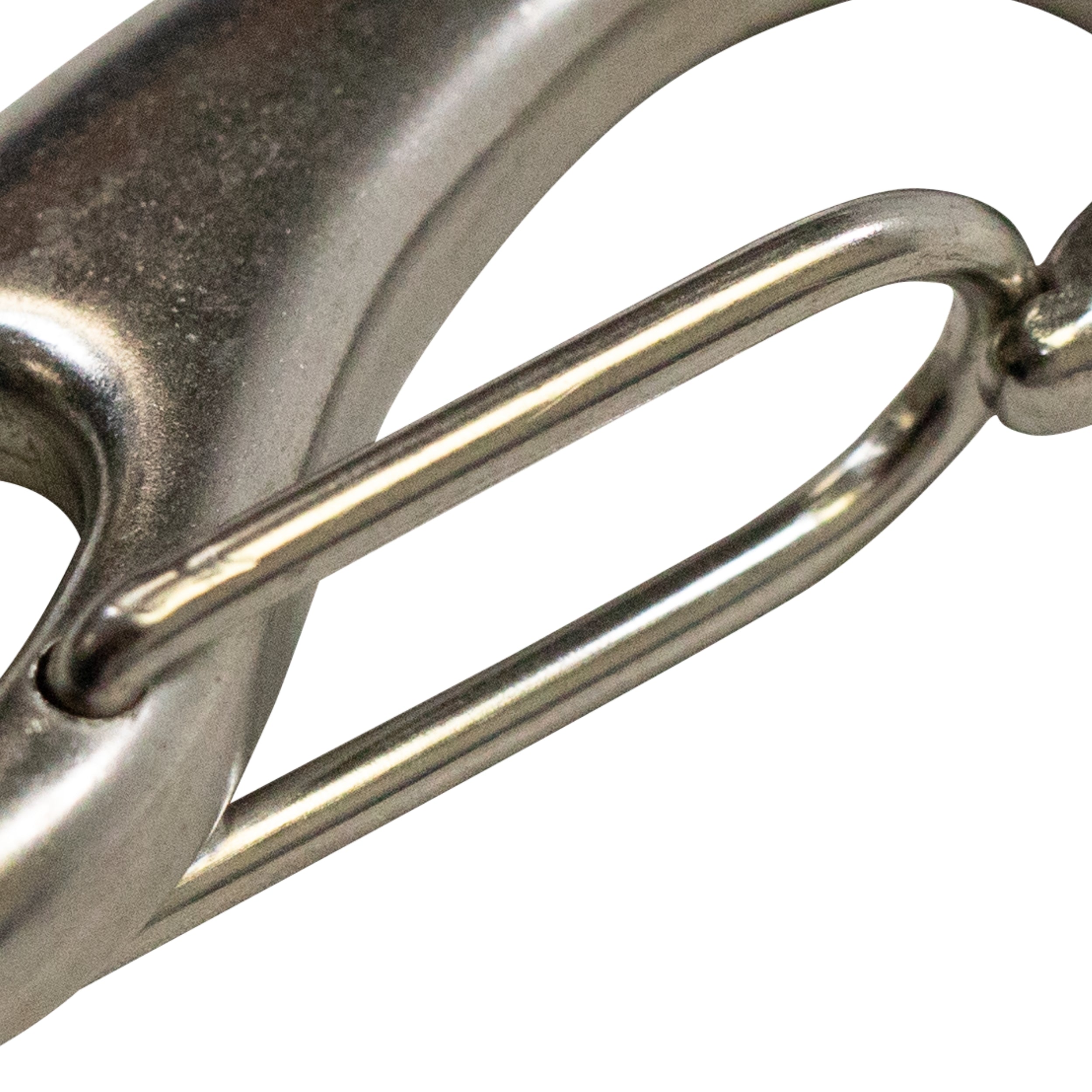 Stainless Steel Clasp Small Bean Style Fast Spring Hook Snap, 2-5/8" x 1-1/4"