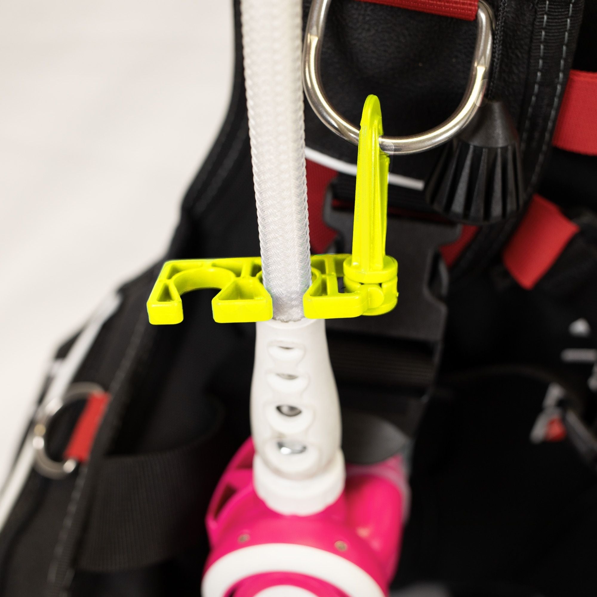 Scuba Choice Scuba Hose Clip Holder for Snorkeling & Diving, BCD Hose Snap Hook Attachment