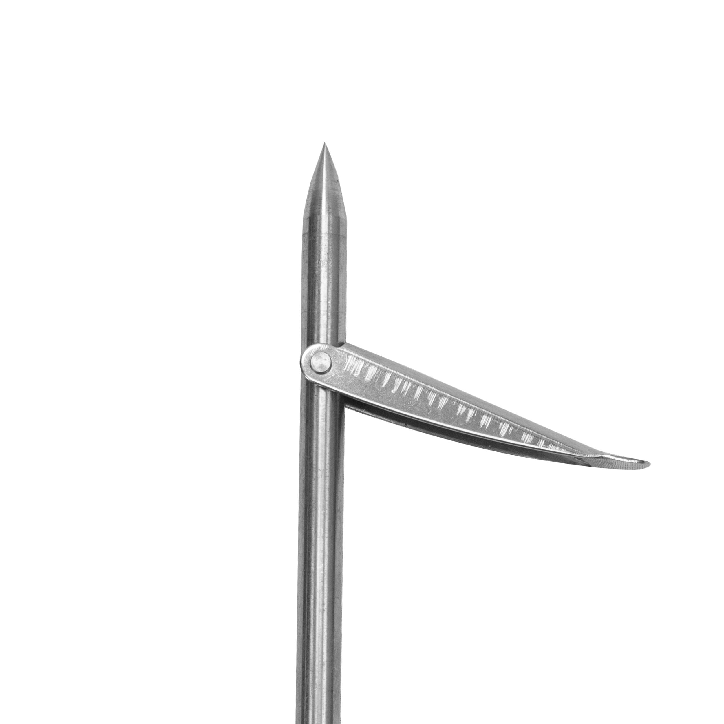 Spearfishing 7.5" Stainless Steel Pole Spear Tip Single Barb Head