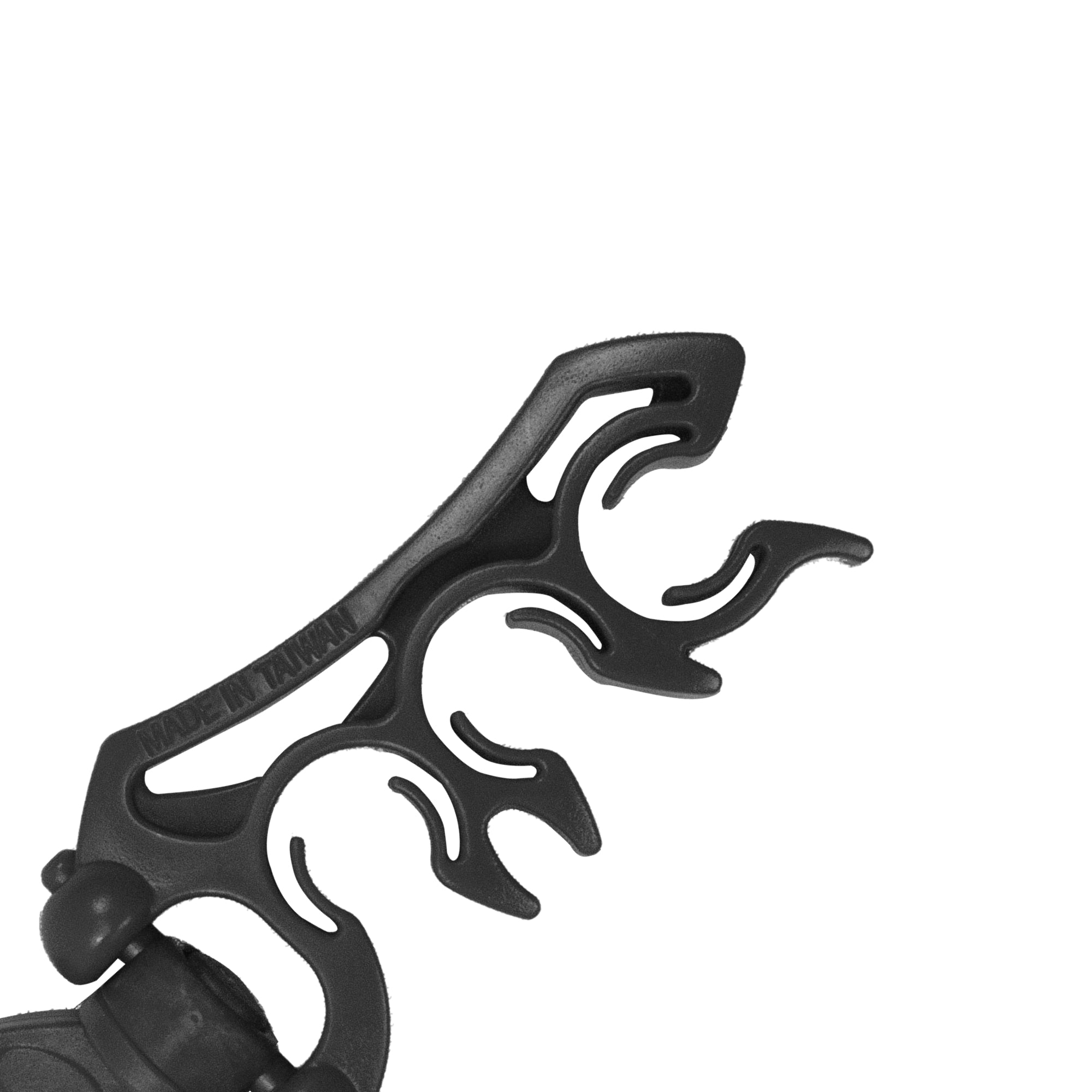 Scuba Choice Scuba Diving Triple Hose Holder Clip (Black, 3-Pack) – Low & High Pressure Hose Organizer for Regulators & Octopus Setup Durable Dive Accessories