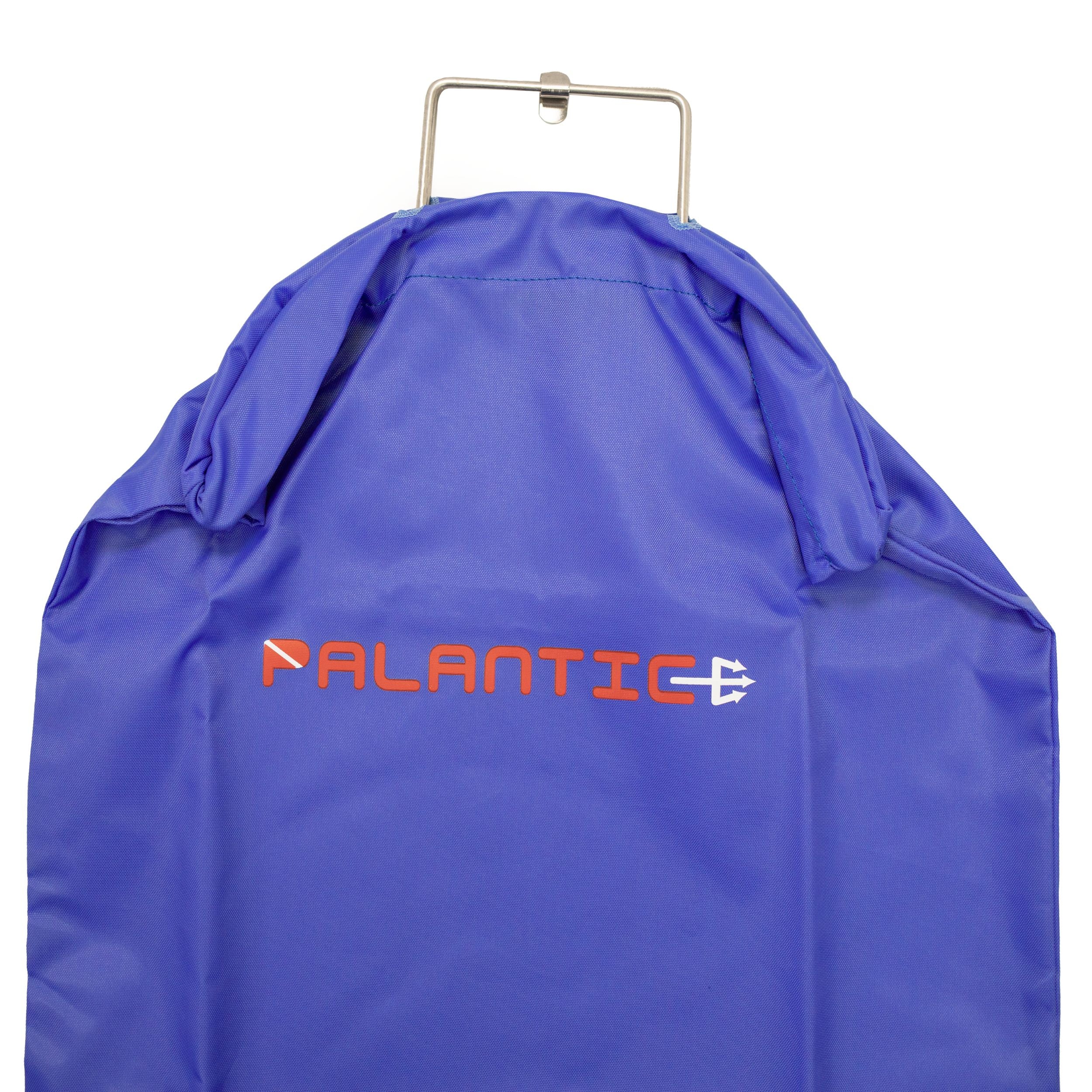 Palantic Blue Lobster Fish Catch Gear Nylon Game Bag Net with SS Handle
