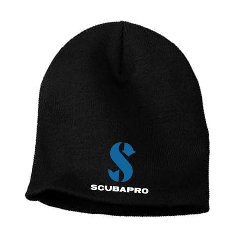 SCUBAPRO Cotton Beanie - Black - Scuba Choice