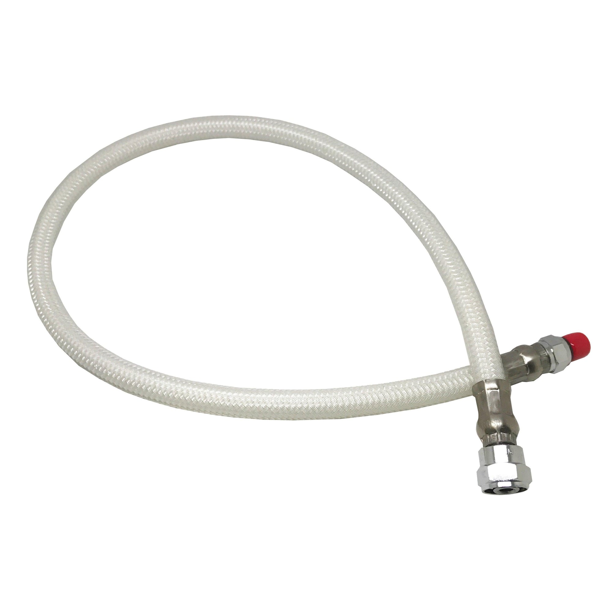Scuba Choice 27" Colored Low Pressure Nylon Braided Hose for 2nd Stage Reg and Octo - Scuba Choice