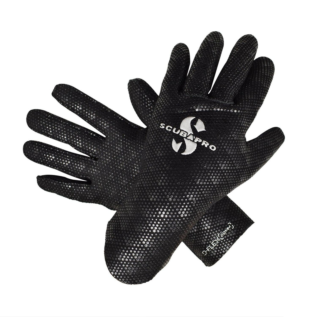 Scubapro D-Flex Glove 2mm - Black - Scuba Choice