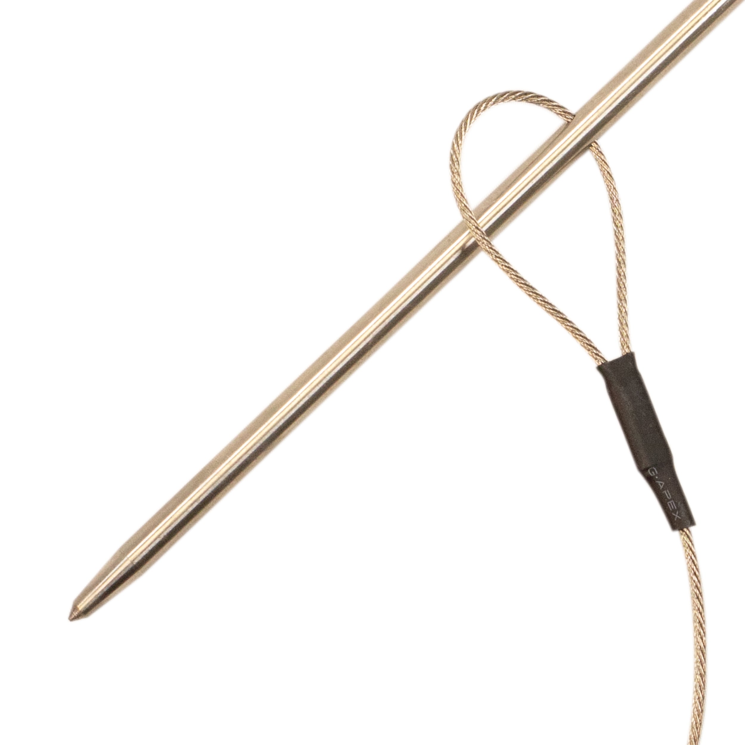 Spearfishing Compact Stainless Steel Fish Stringer Cable & 4.75" Rod