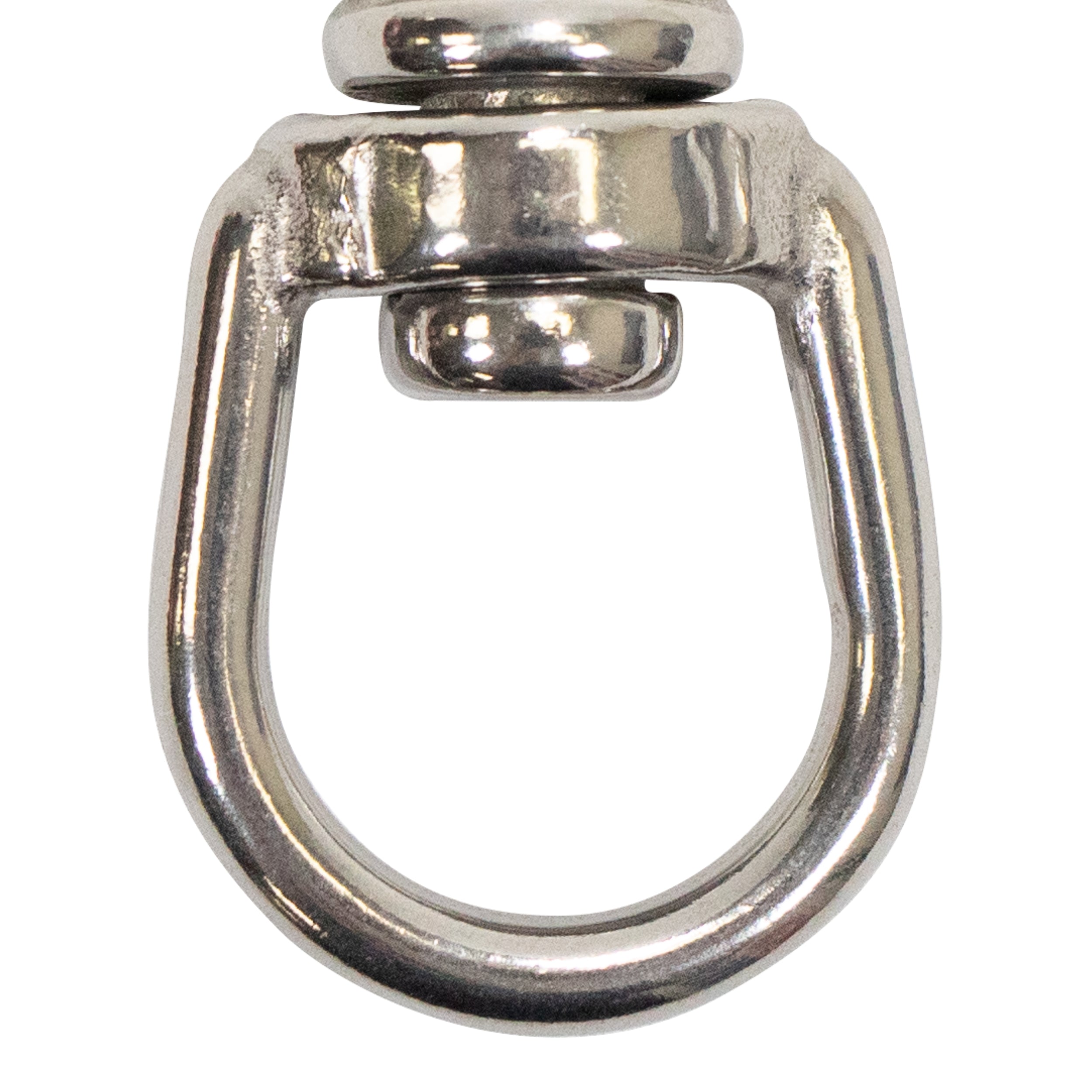 Stainless Steel Swivel Eye Snap Hook Marine Clip Size #1, 3-5/16" x 1-1/8"