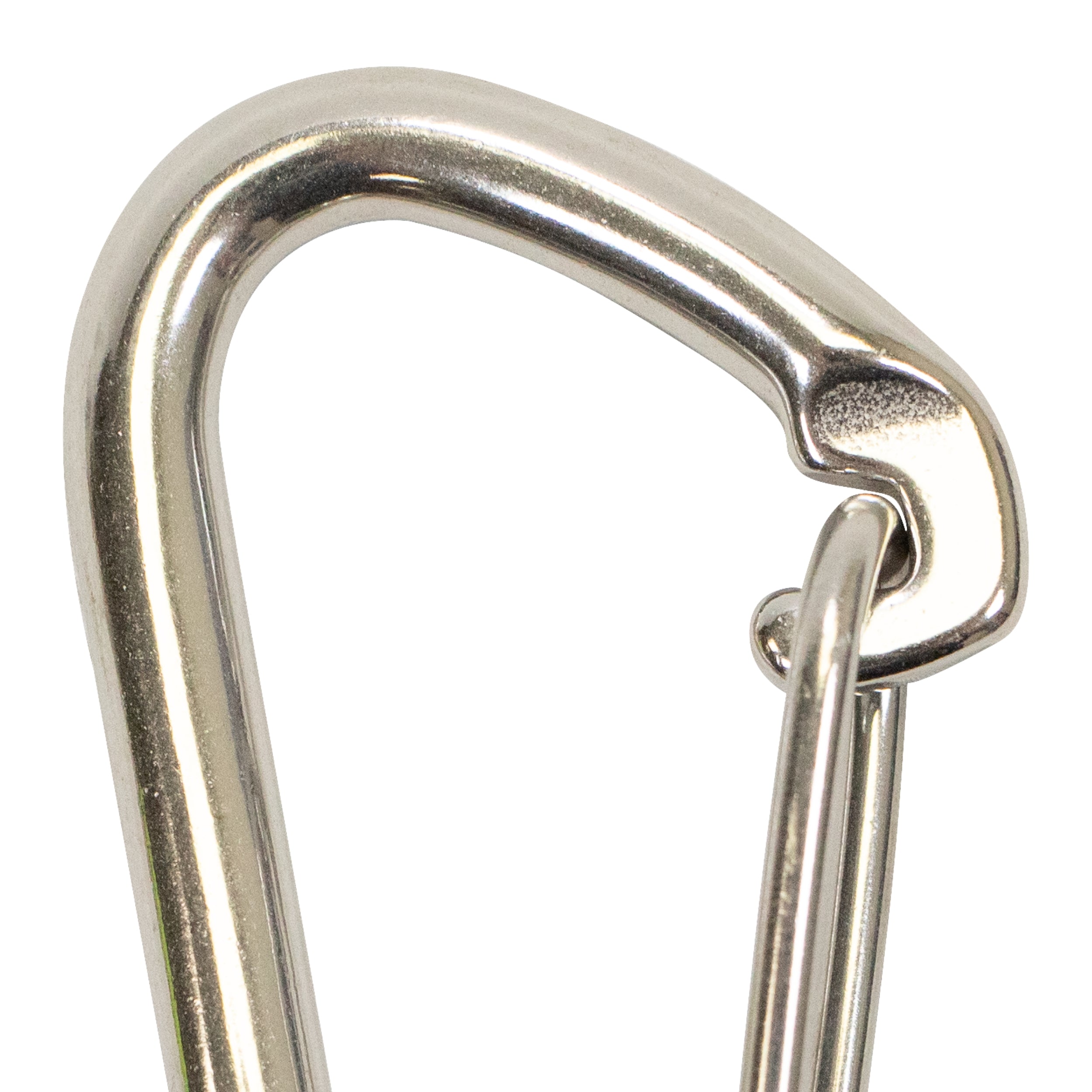 Scuba Choice Boat Marine Clip Stainless Steel Safety Spring Hook Carabiner, 2"
