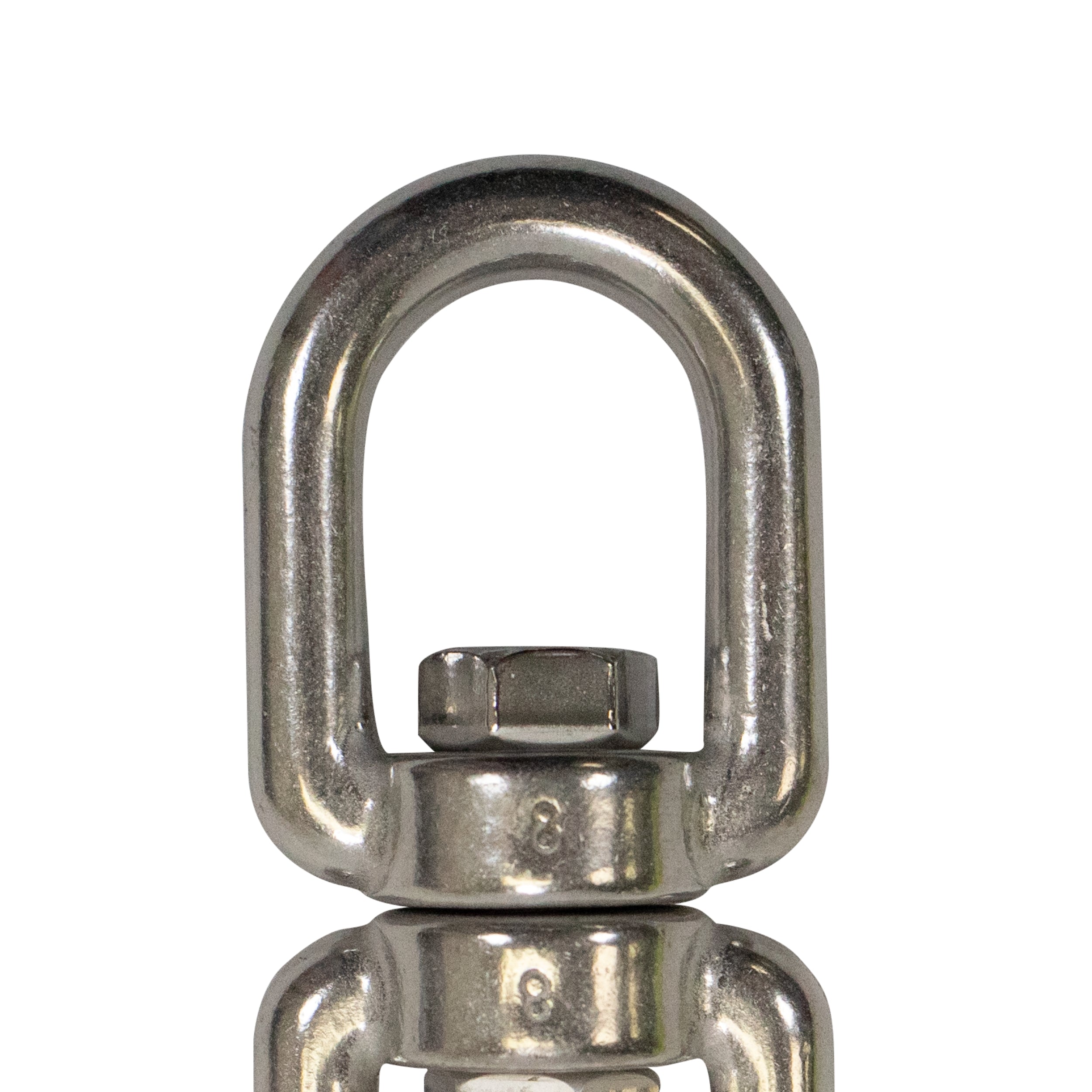 Boat Marine Clip 9cm Stainless Steel Swivel Double Eye Hook