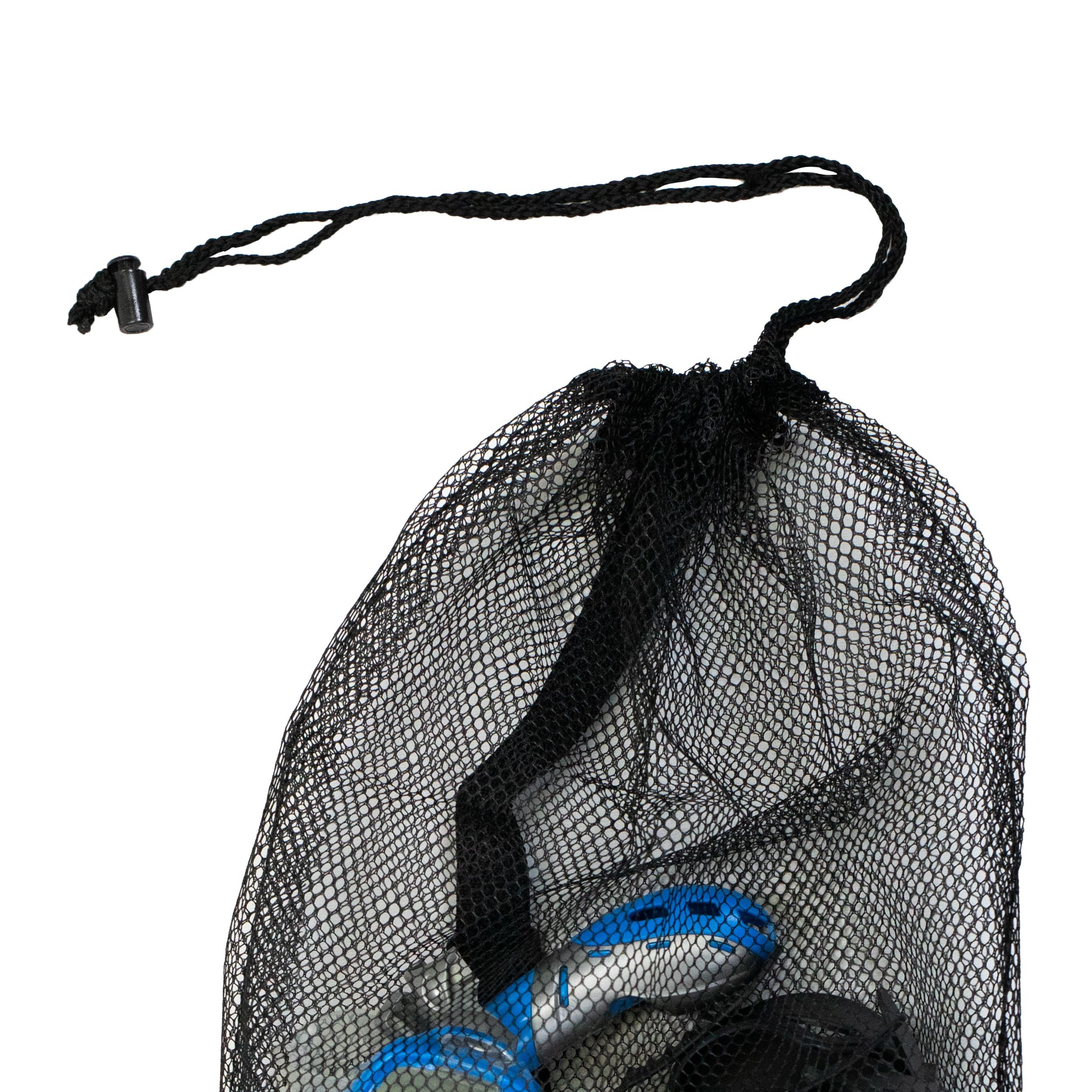 Scuba Diving Drawstring Mesh Bag with Shoulder Strap. 25" x 13"