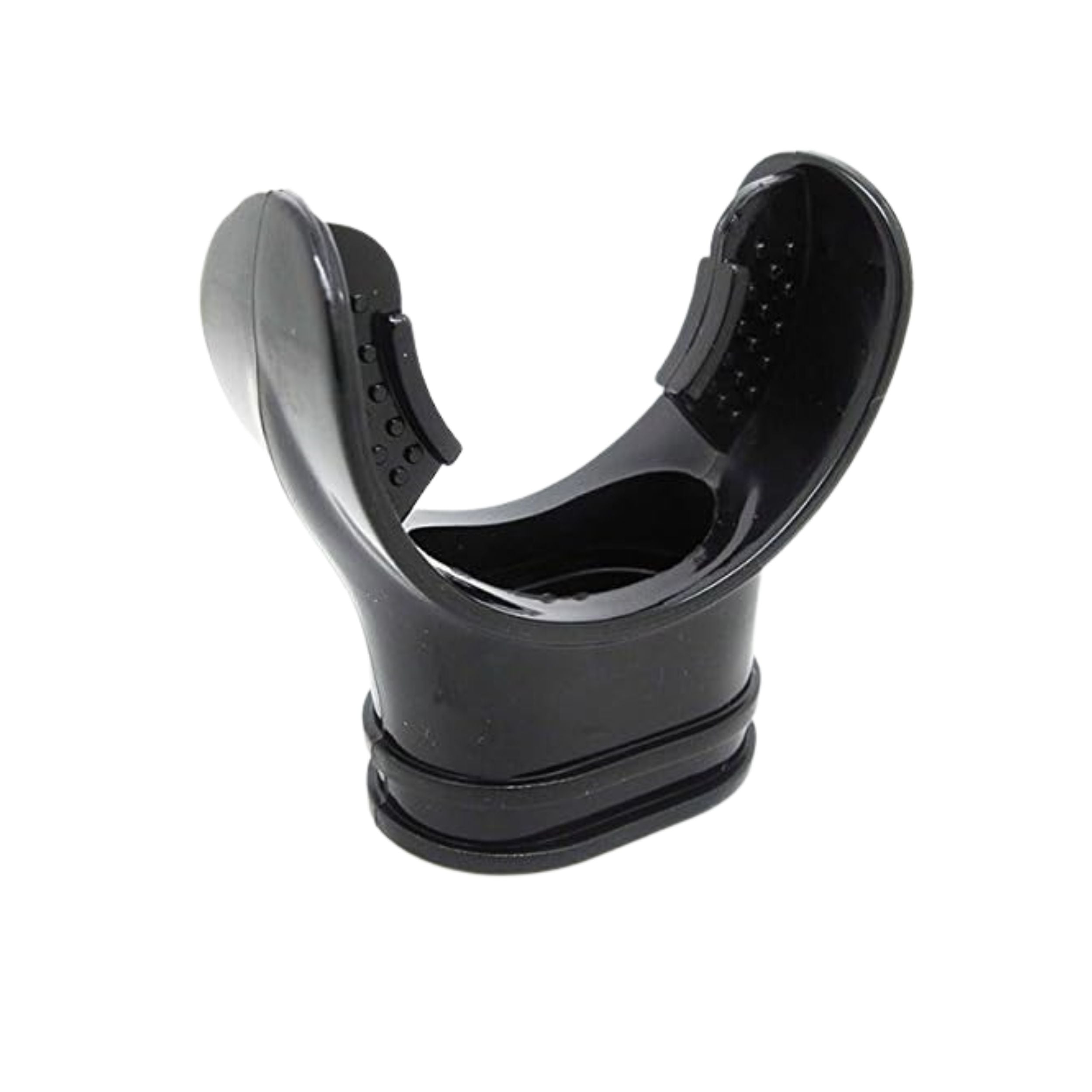 Scuba Diving Black Regulator Octopus Mouthpieces w/ Regulator Tie, 6pc Pack