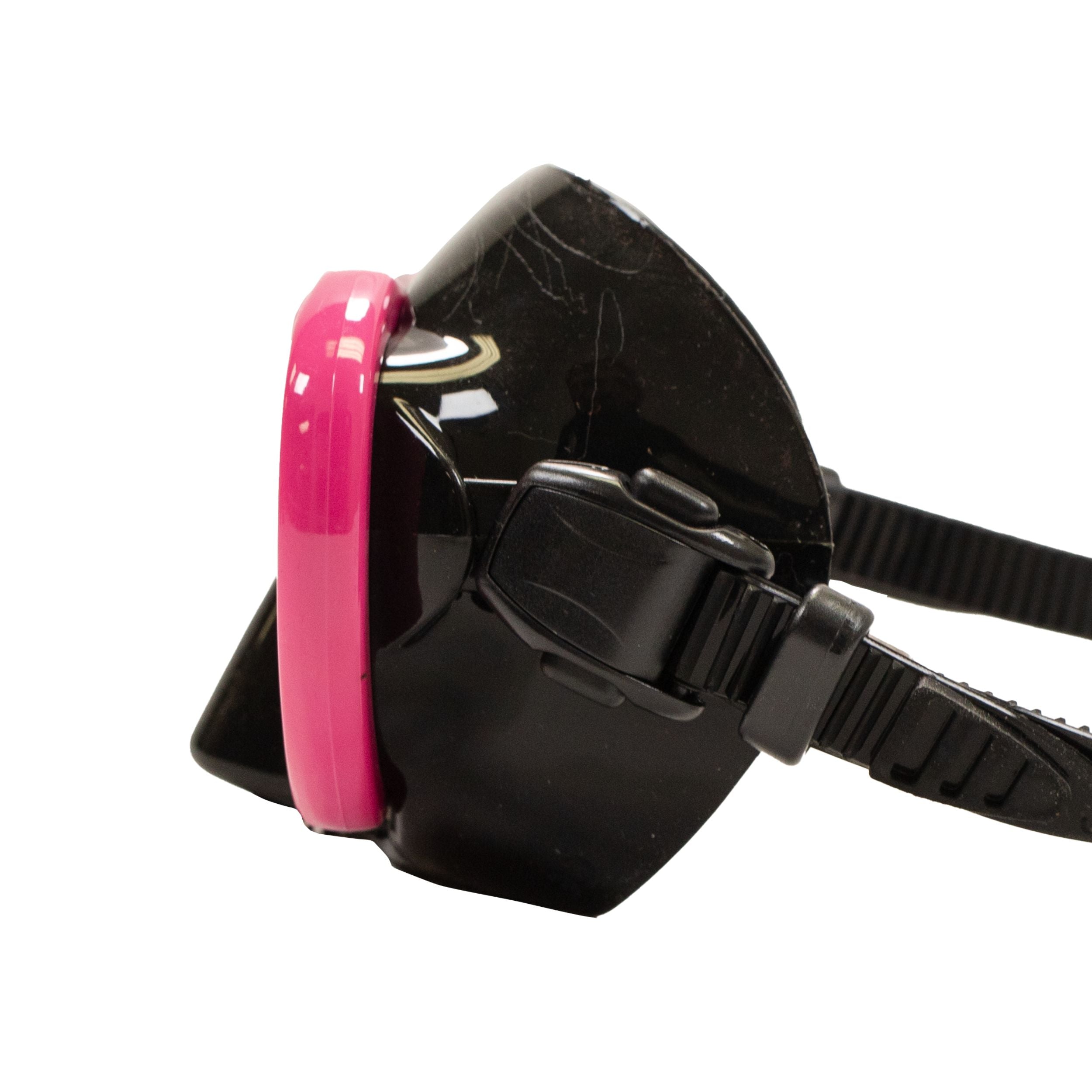 Palantic Black/Pink Compact Dive Mask