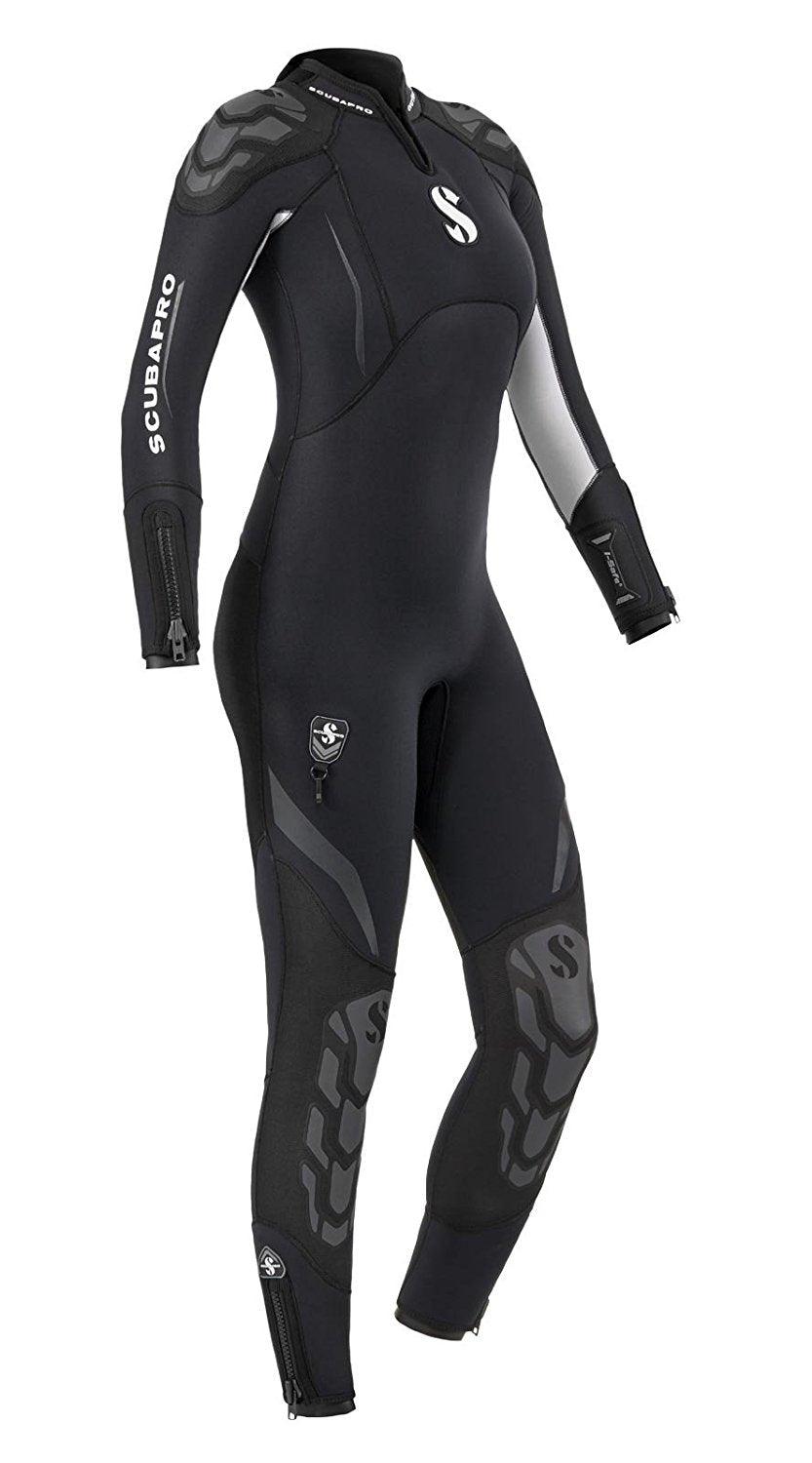 Scubapro Everflex Steamer Wetsuit 5/4 mm Women's - Black/White - Scuba Choice