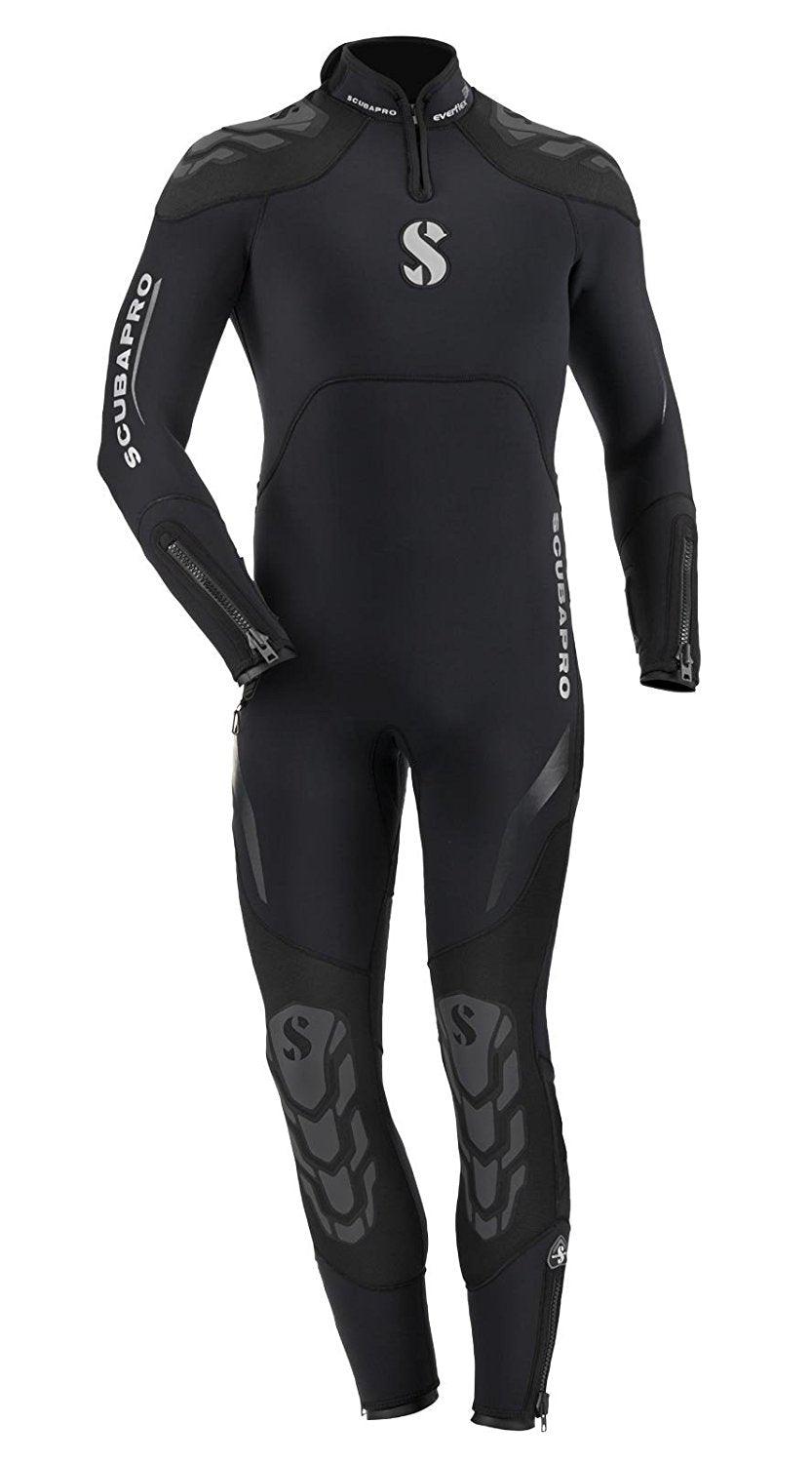 Scubapro Everflex Steamer Wetsuit 5/4 mm Men's - Black - Scuba Choice