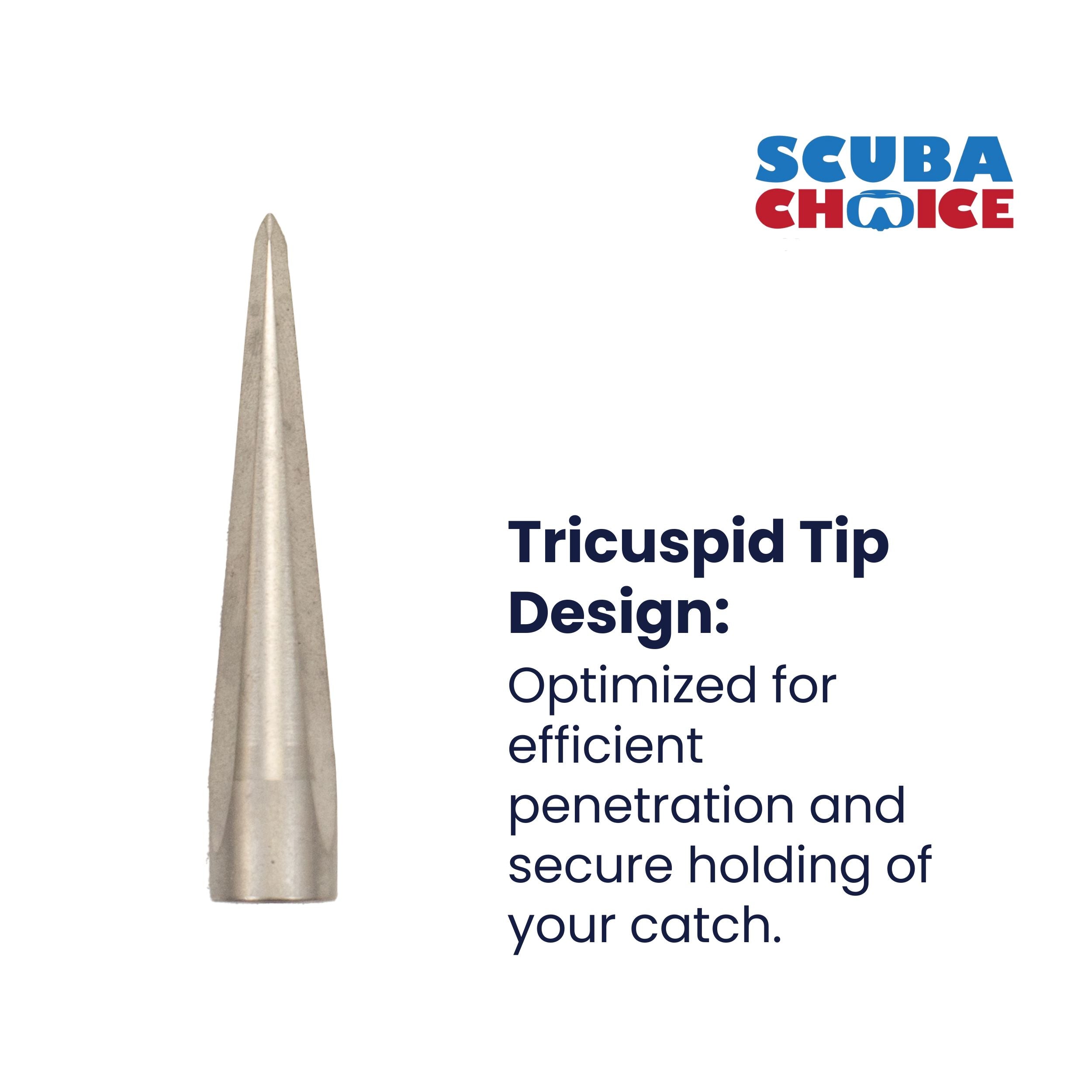 Palantic Spearfishing Tricuspid Spare Speartip 6mm