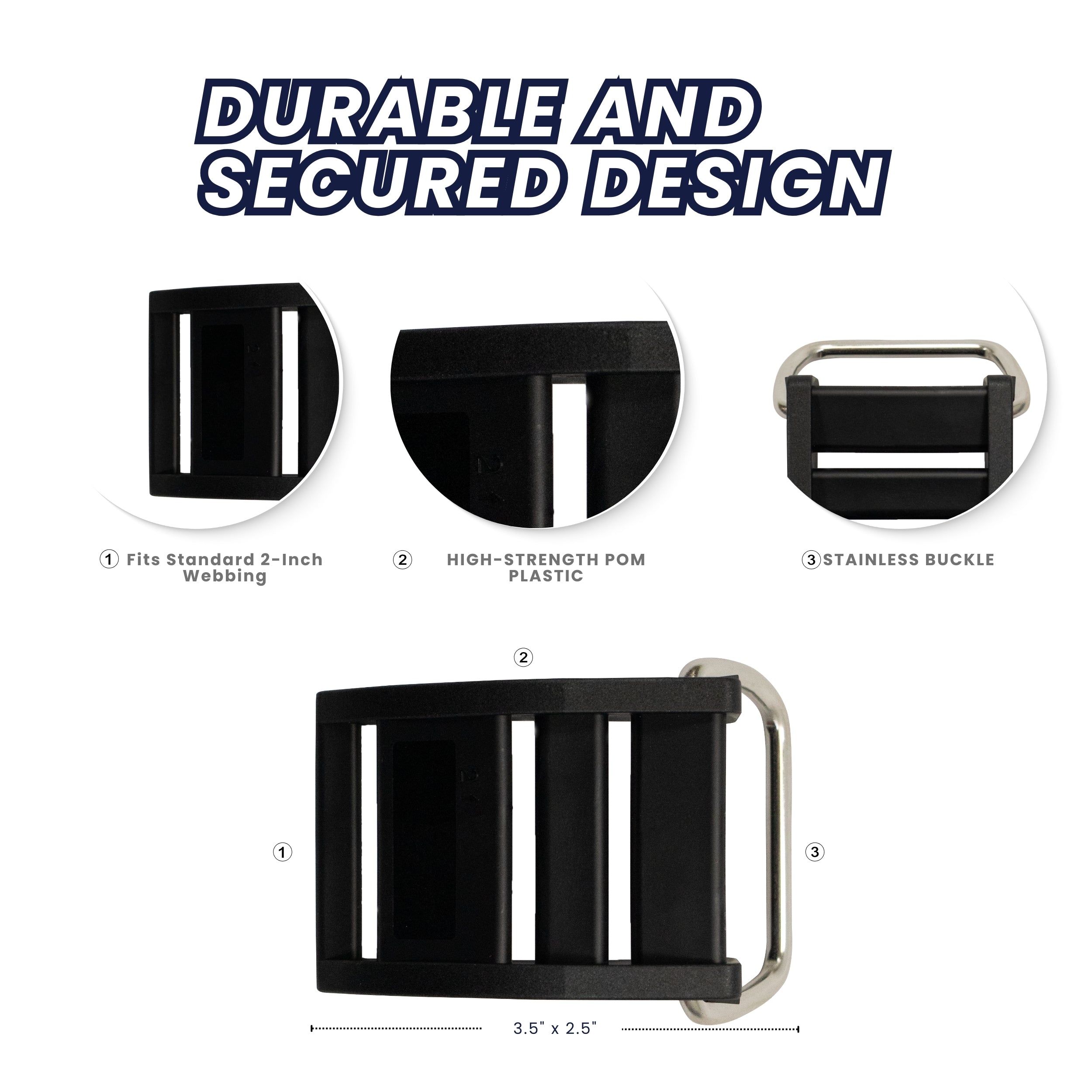 Scuba Diving Tank Cylinder Cam Buckle