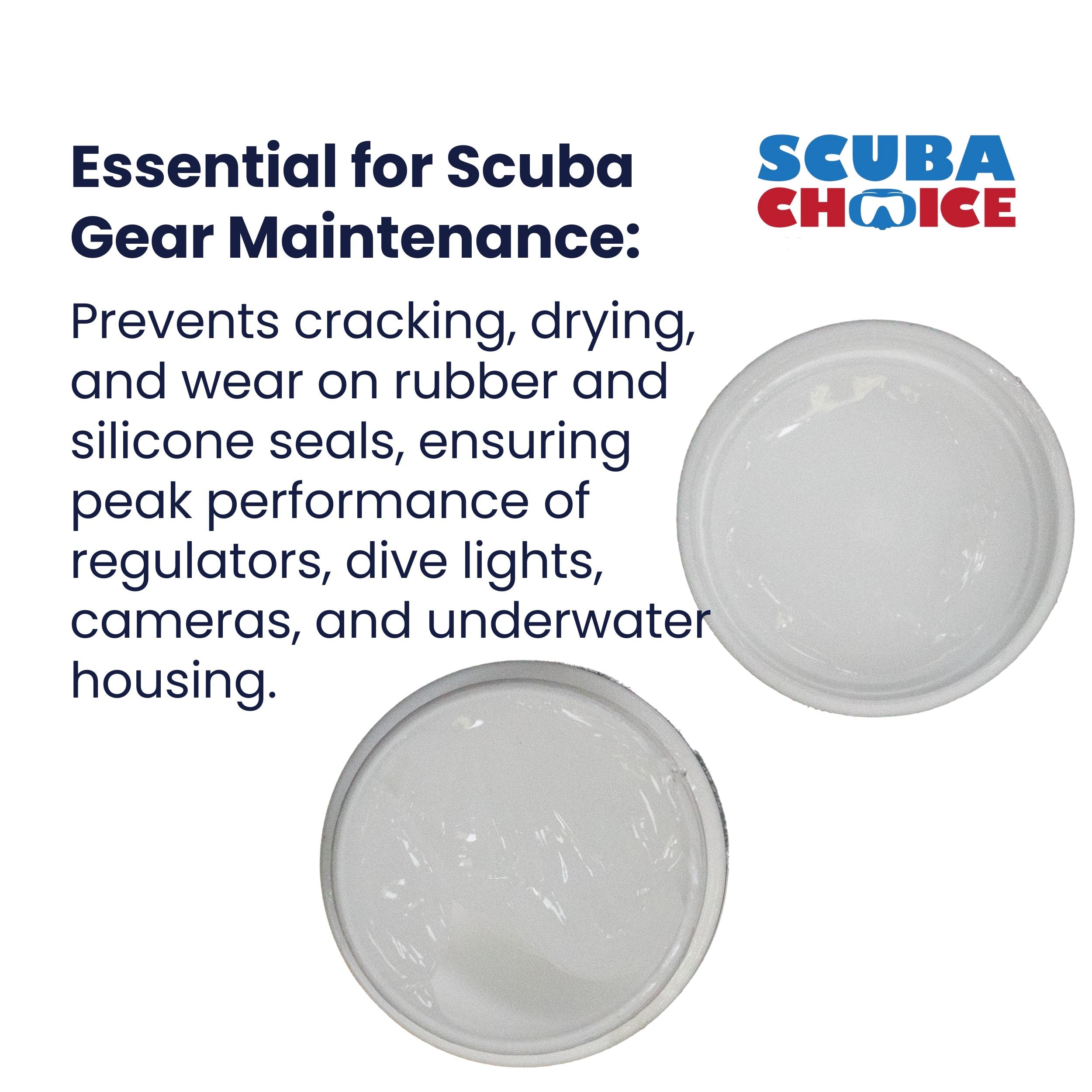 Scuba Diving Silicone Grease 5g 1/6 oz. for O-Rings Regulator Valve Seals
