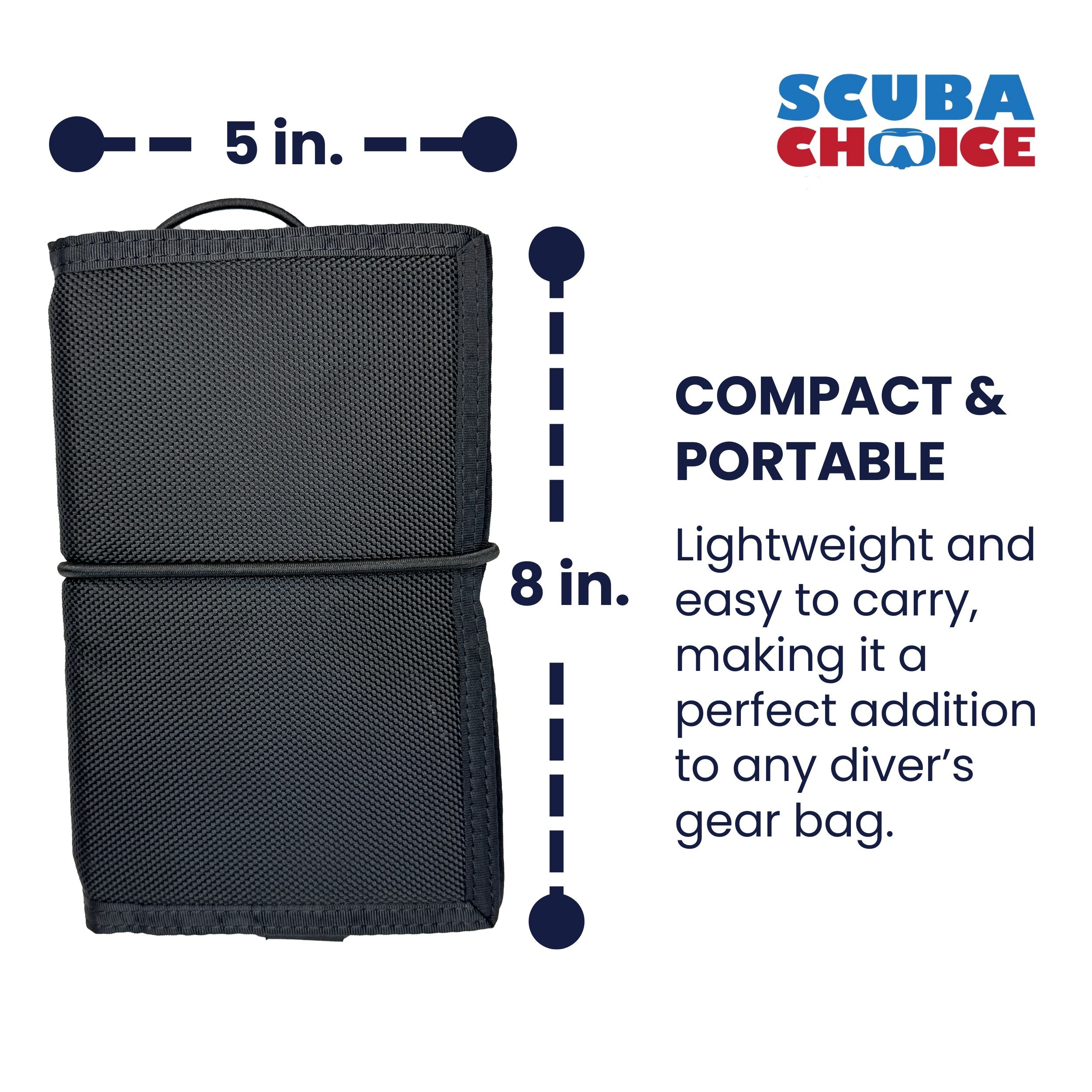 Scuba Dive Deluxe Underwater Notebook Wallet Waterproof Paper w/ Pencil