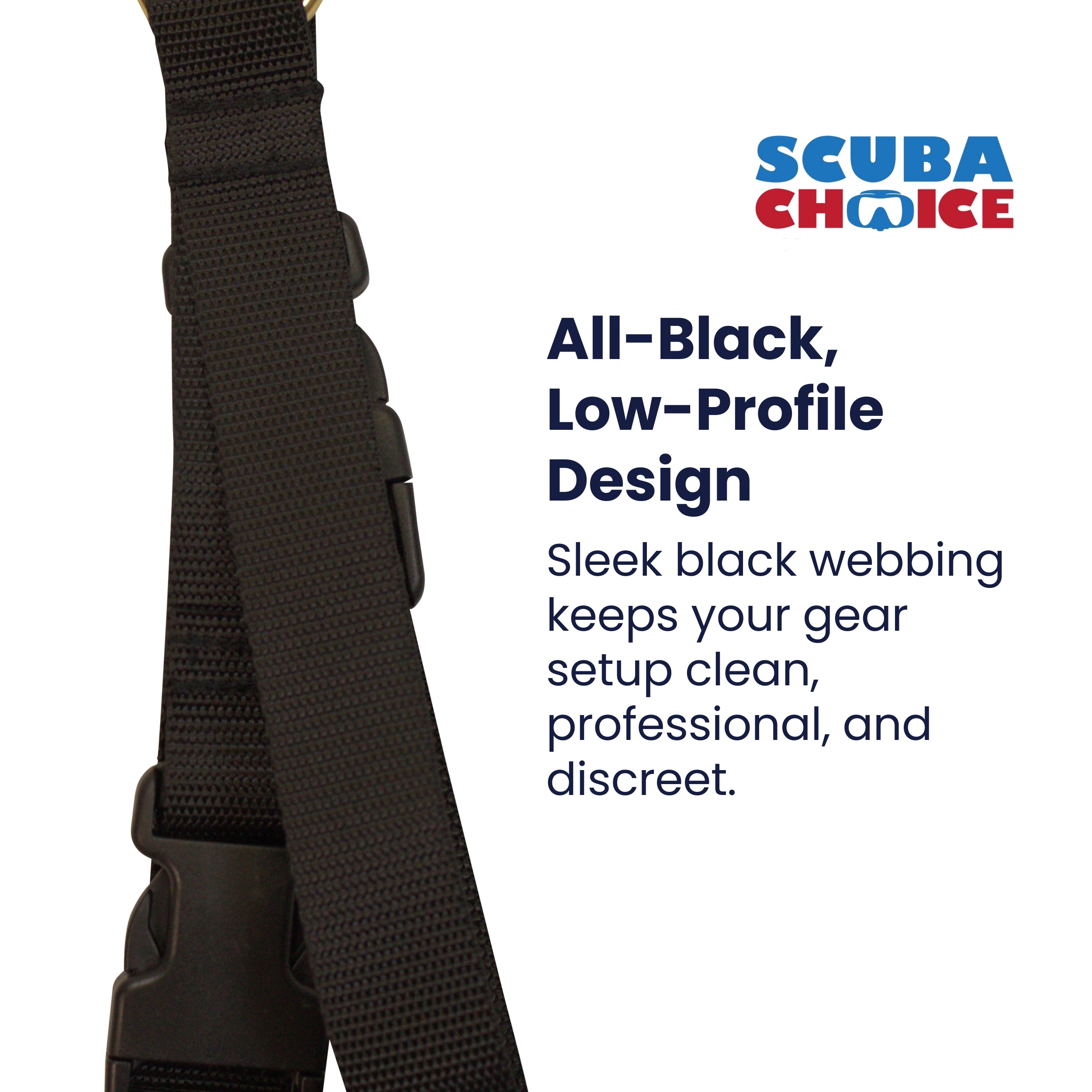 Scuba Diving BC Fin and Mask Keeper with Quick Release Loop Lanyard