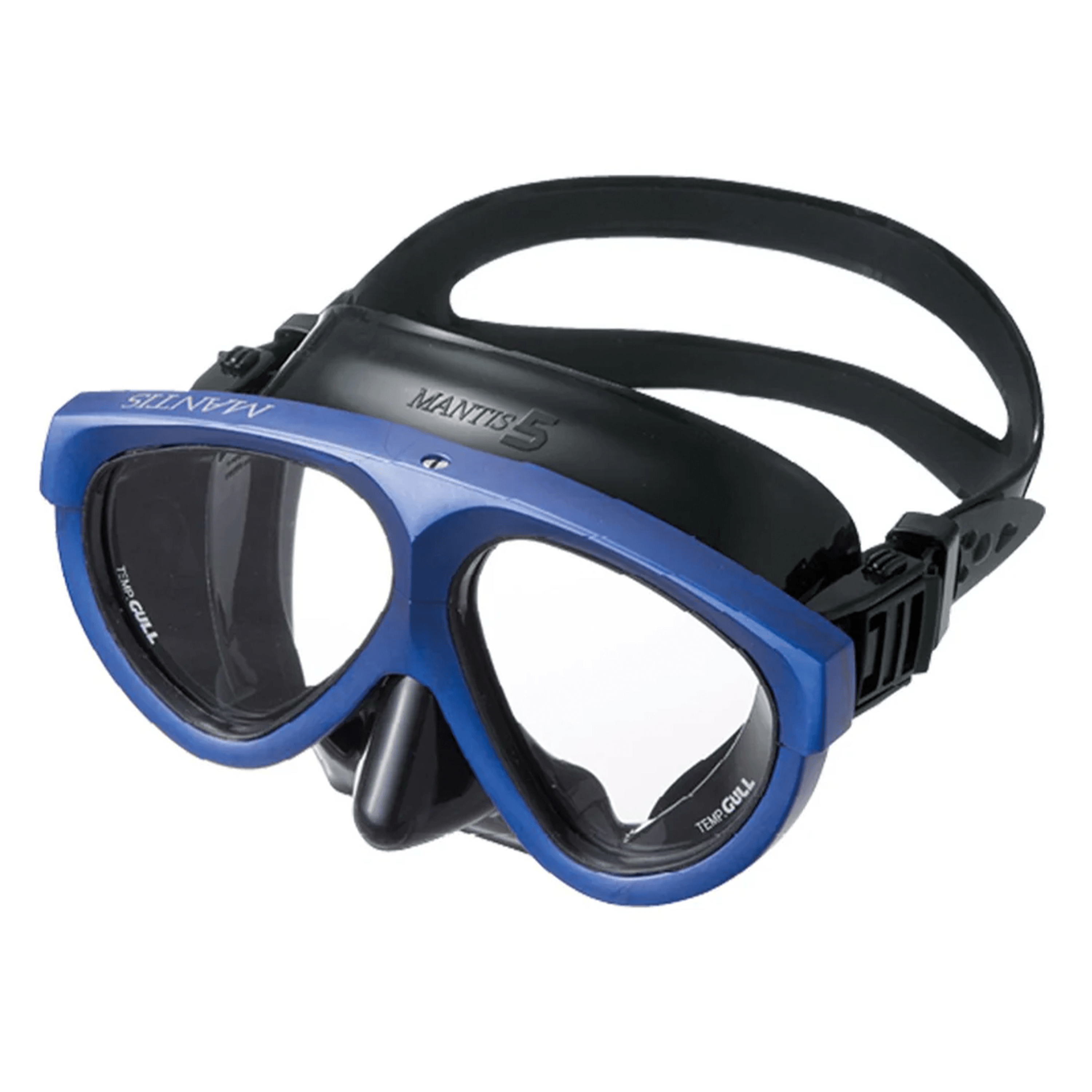 Gull Mantis 5 RX Nearsighted Black/Midnight Blue Dive Mask - Scuba Choice