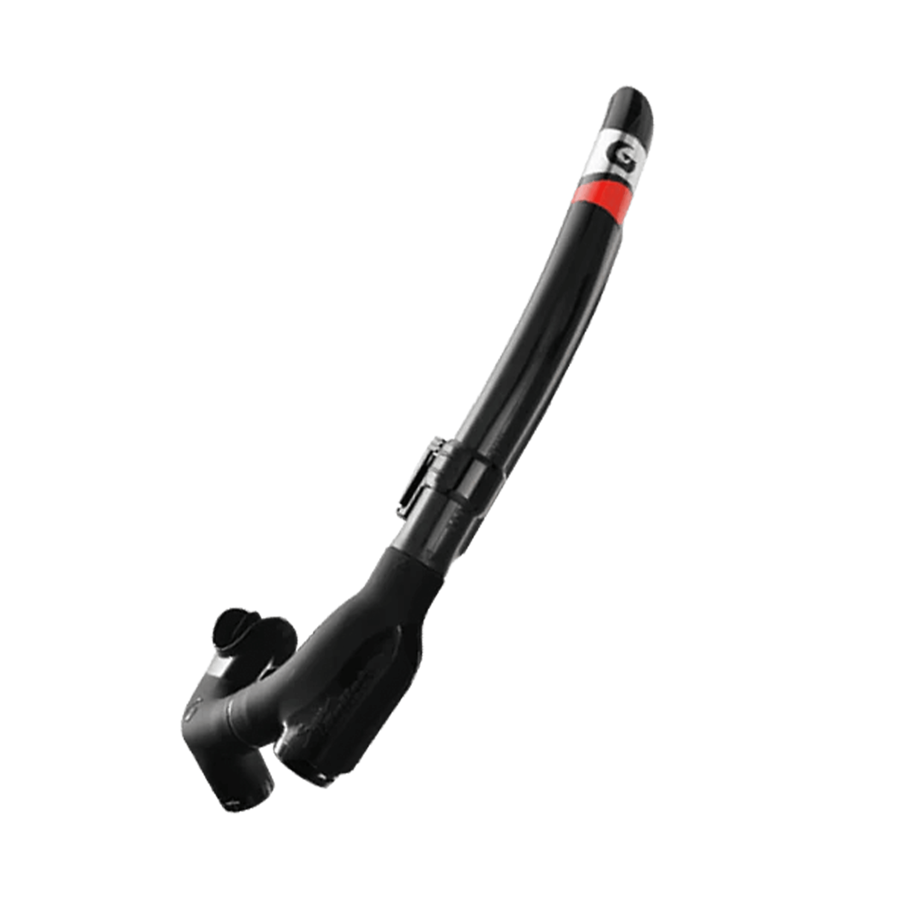 Gull Super Bullet Mini Black Silicone Snorkel - Scuba Choice