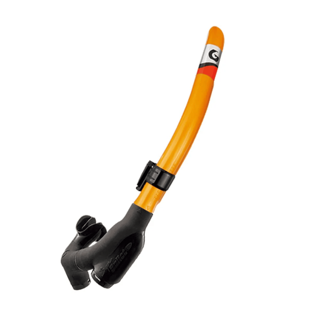 Gull Super Bullet Black Silicone Snorkel - Scuba Choice