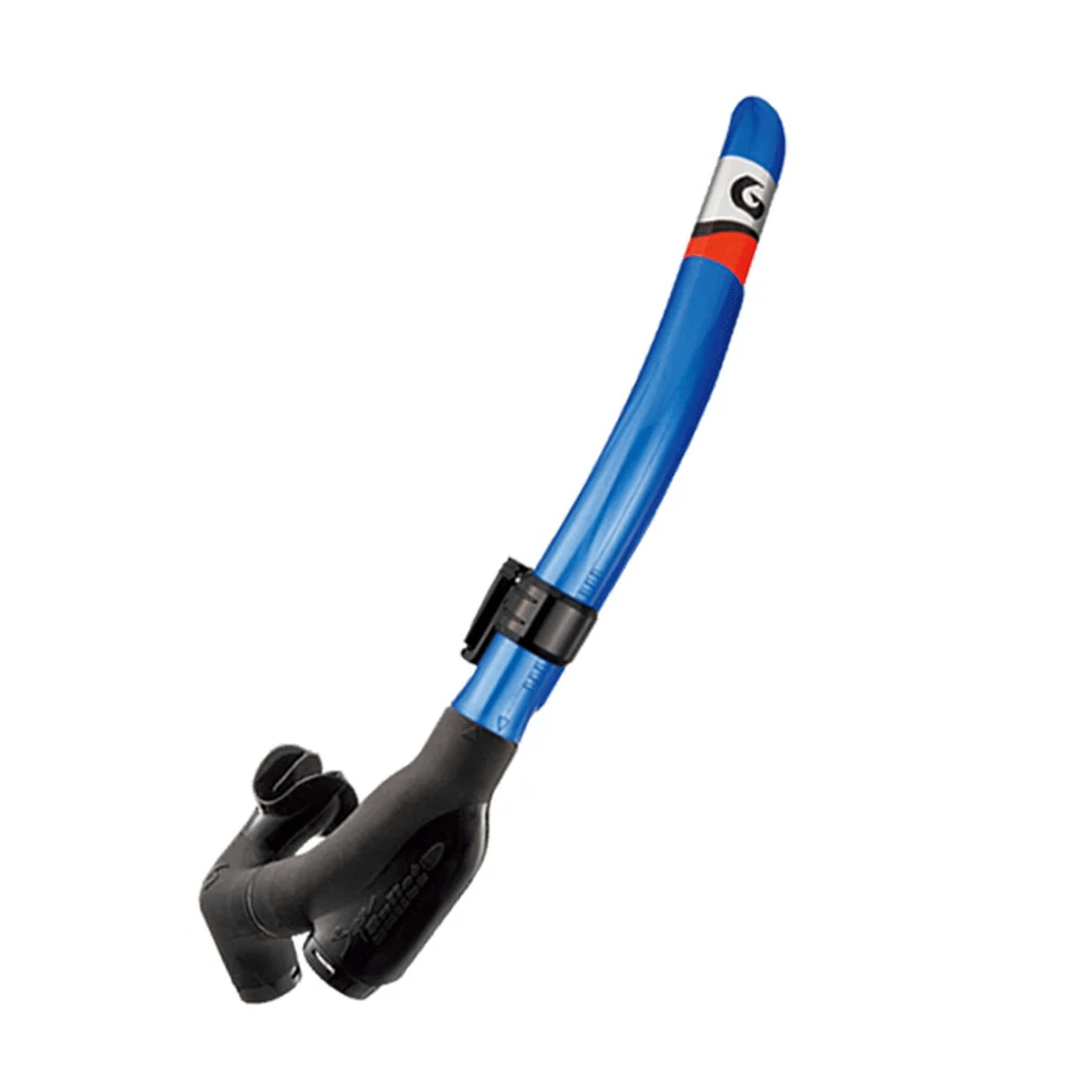 Gull Super Bullet Black Silicone Snorkel - Scuba Choice