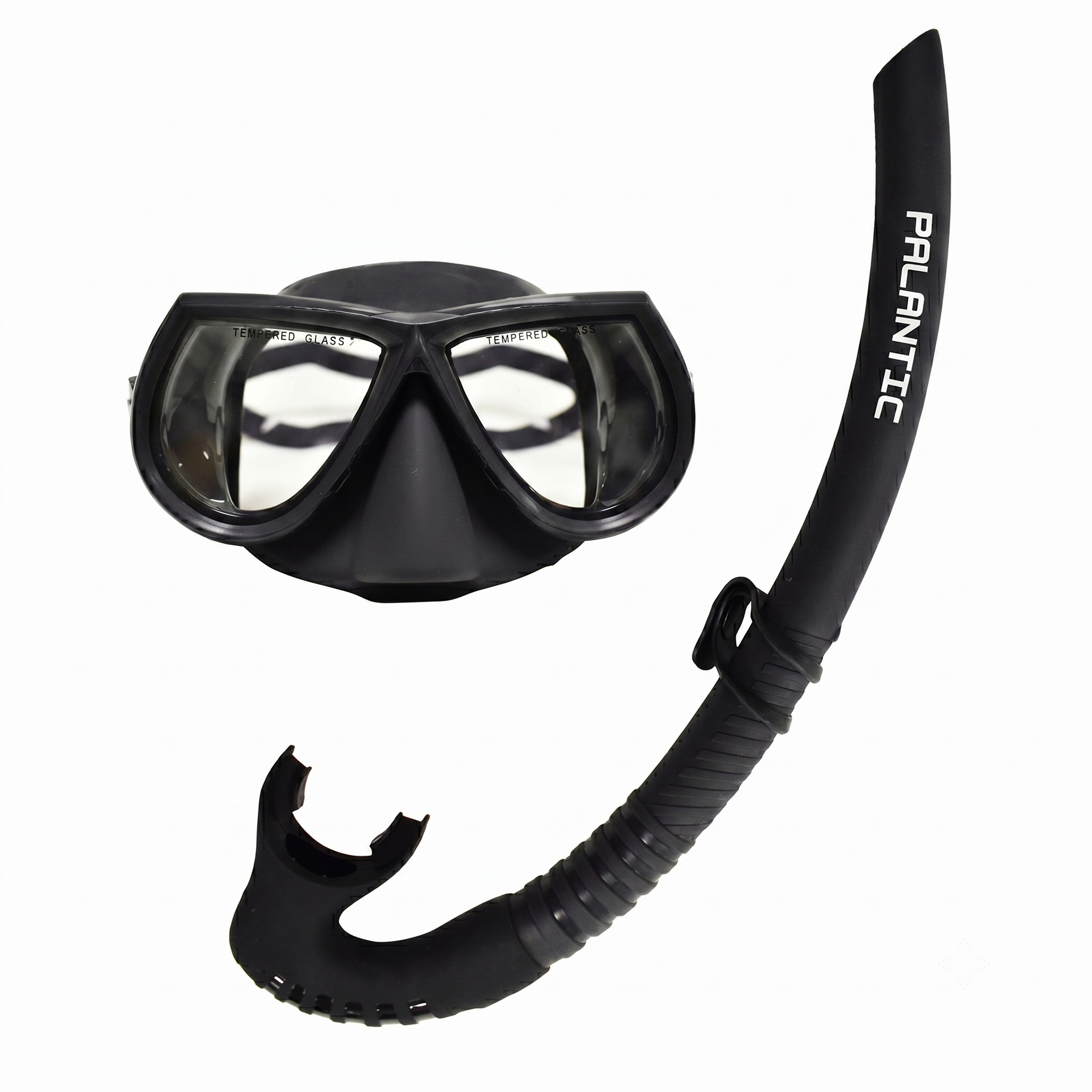 Palantic Free Diving/Spearfishing Low Volume Mask & Snorkel