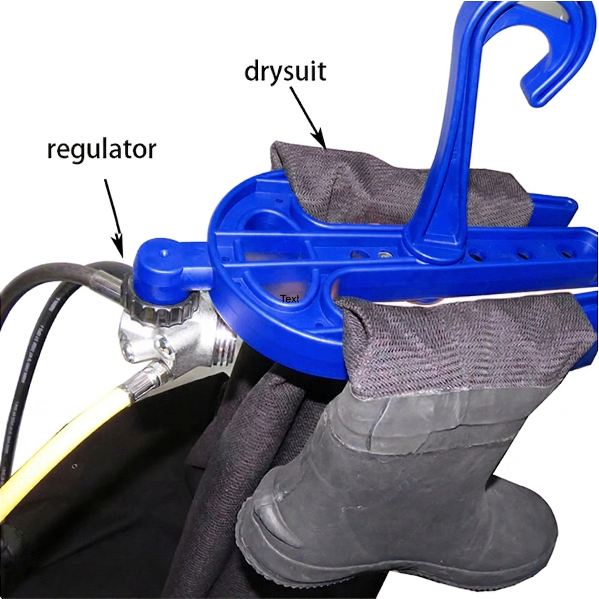 Scuba Choice Folding Drysuit & Regulator Hanger