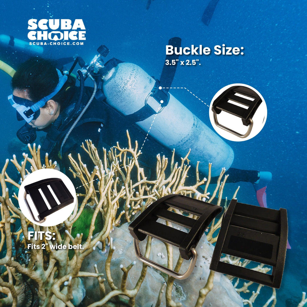 Scuba Diving Tank Cylinder Cam Buckle - Scuba Choice