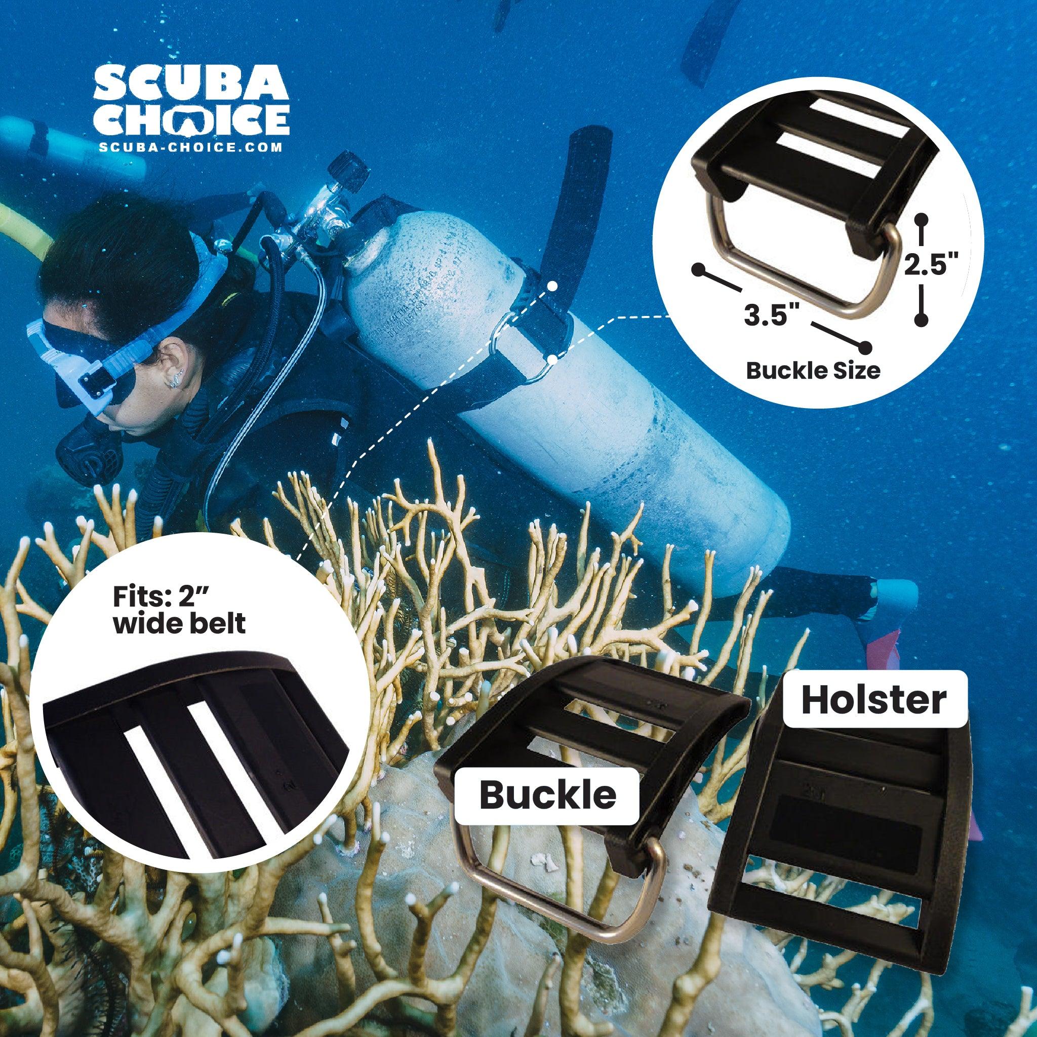 Scuba Diving Tank Cylinder Cam Buckle - Scuba Choice