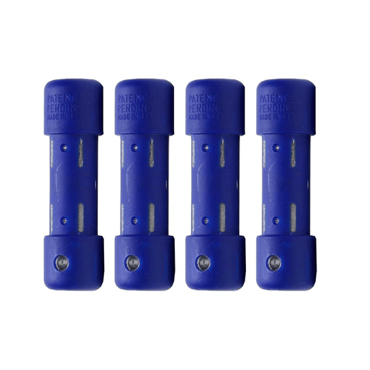 Scuba Diving 1.1lb Slug Weights 4pcs, Blue - Scuba Choice