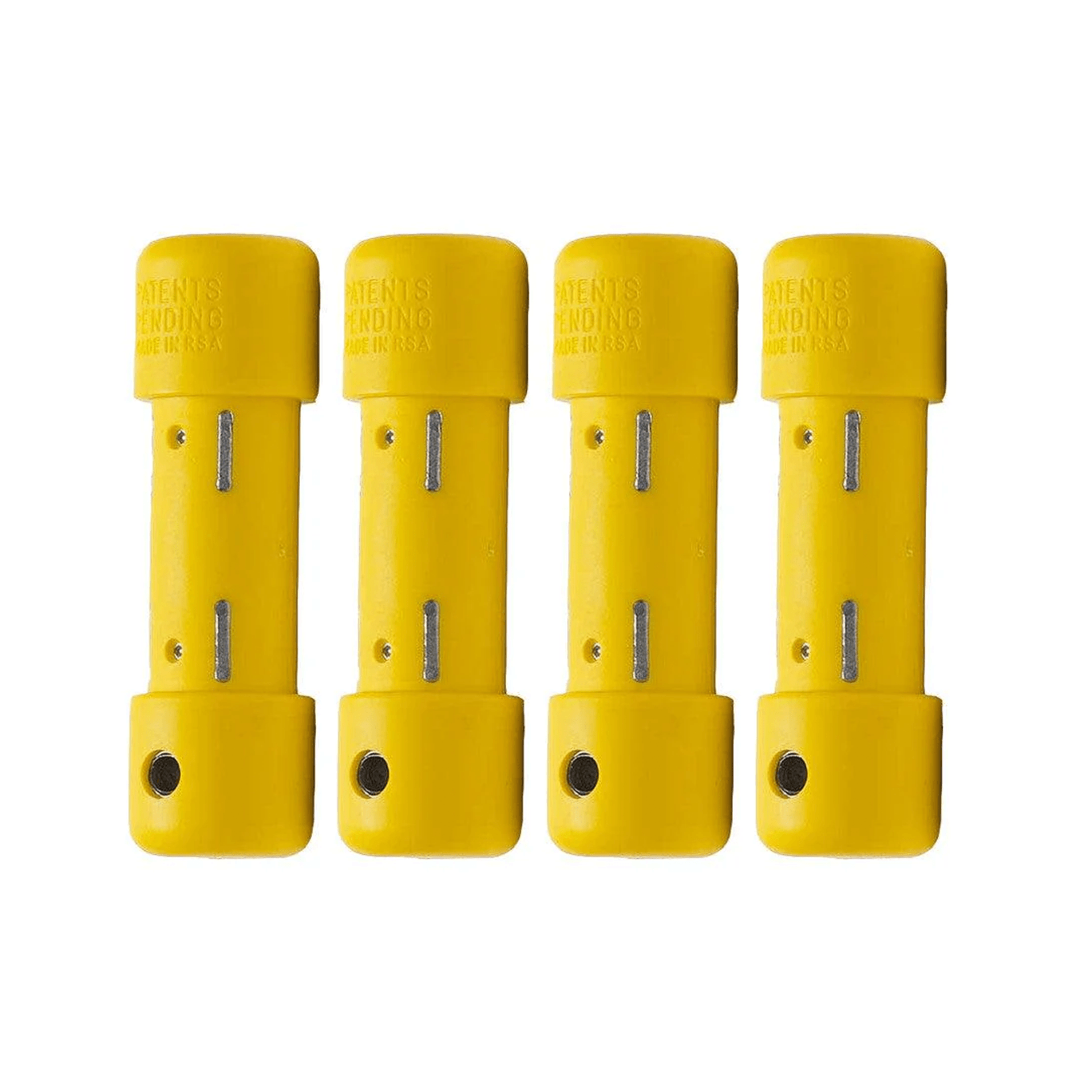 Scuba Diving 1.1lb Slug Weights 4pcs, Yellow - Scuba Choice