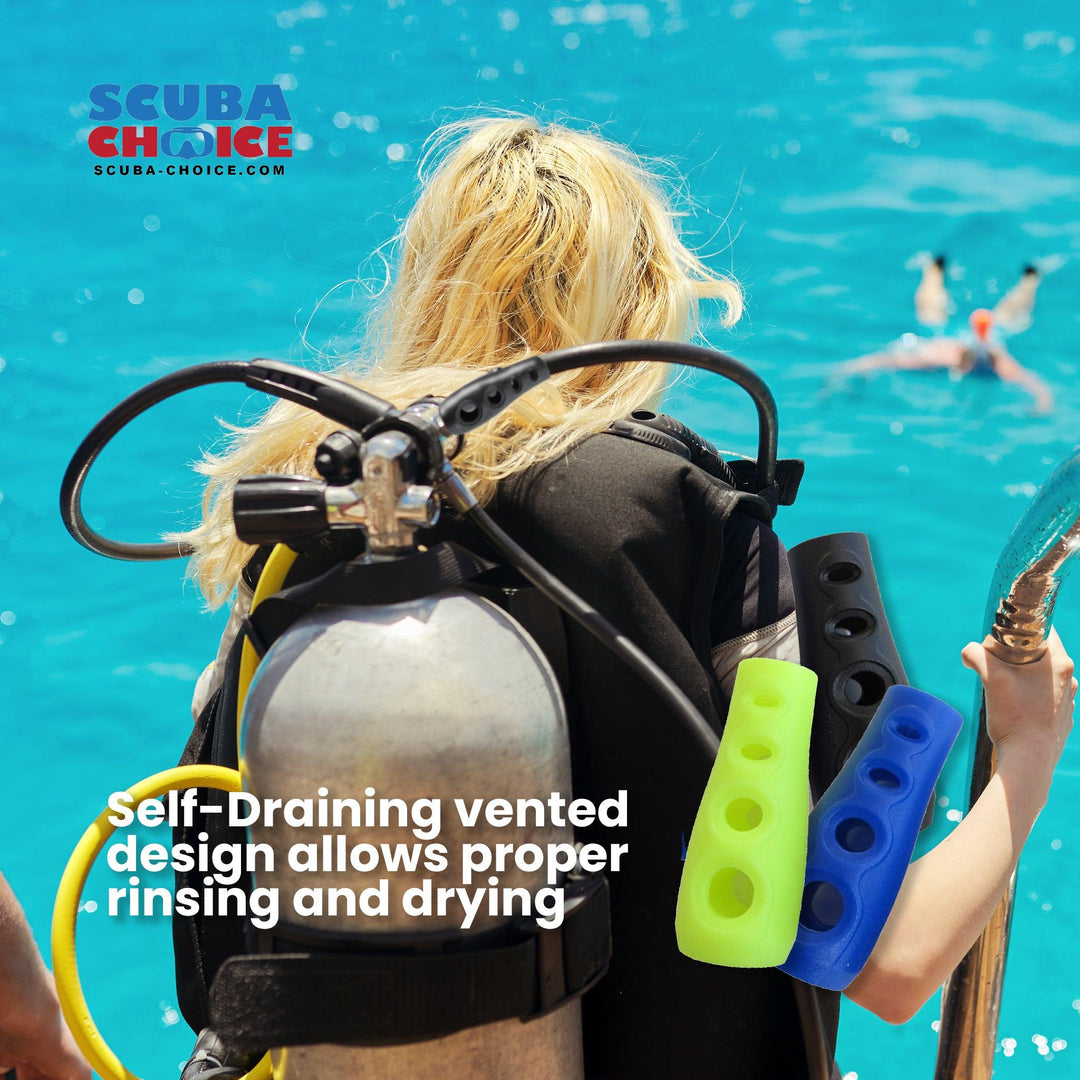 Scuba Diving 2.5" Long Vented Regulator Hose Protector - Scuba Choice