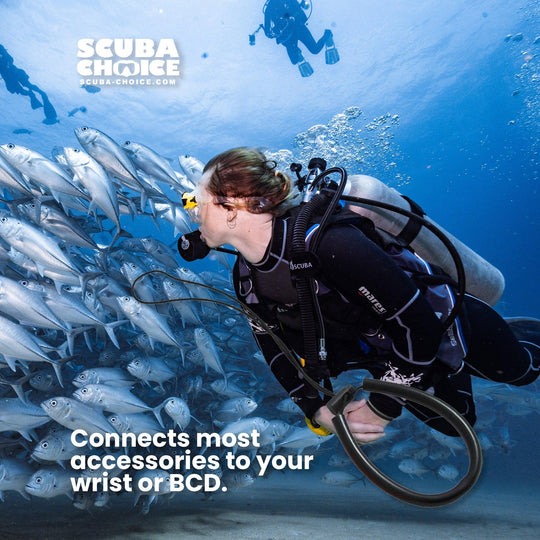 Scuba Diving Adjustable Wrist Lanyard - Scuba Choice