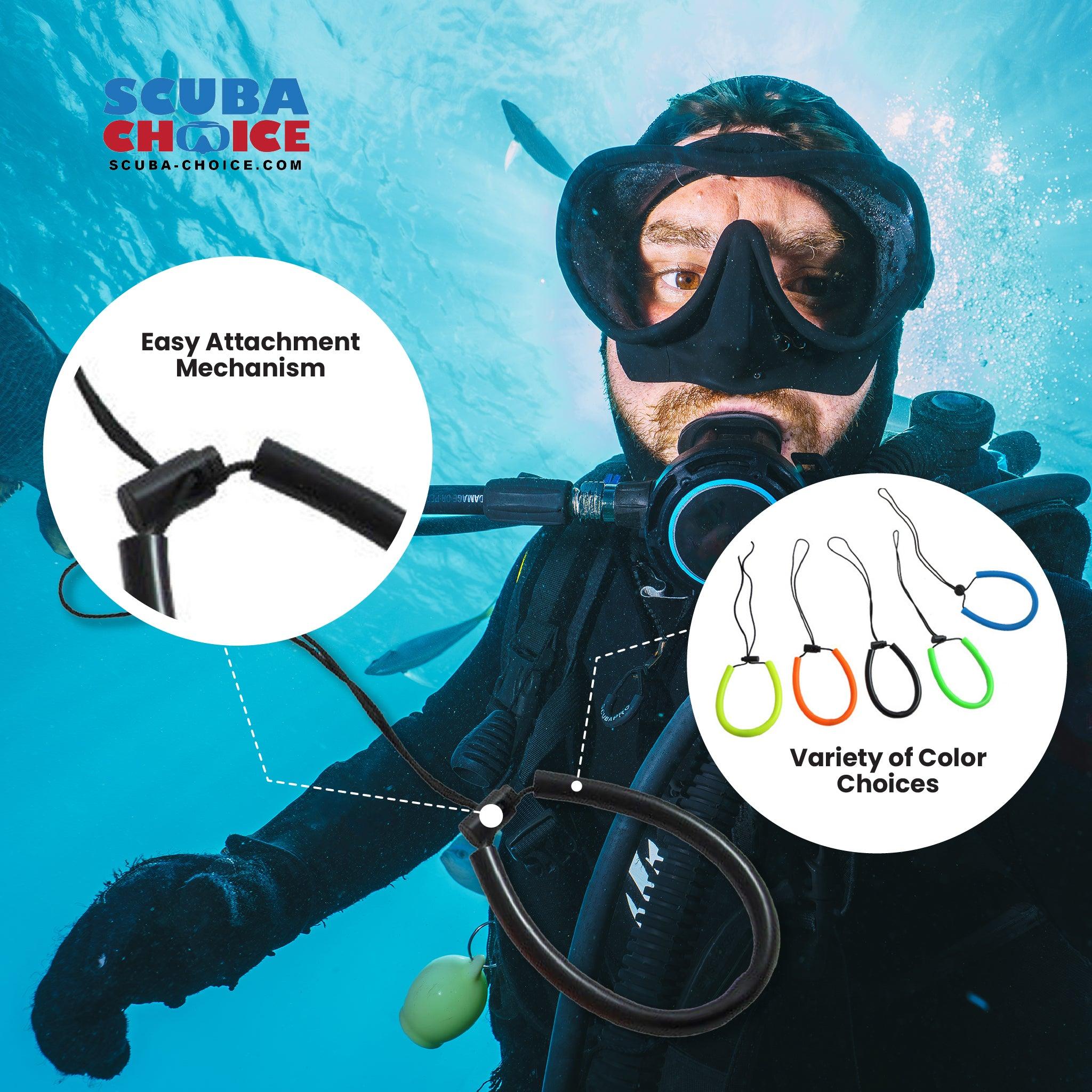 Scuba Diving Adjustable Wrist Lanyard - Scuba Choice