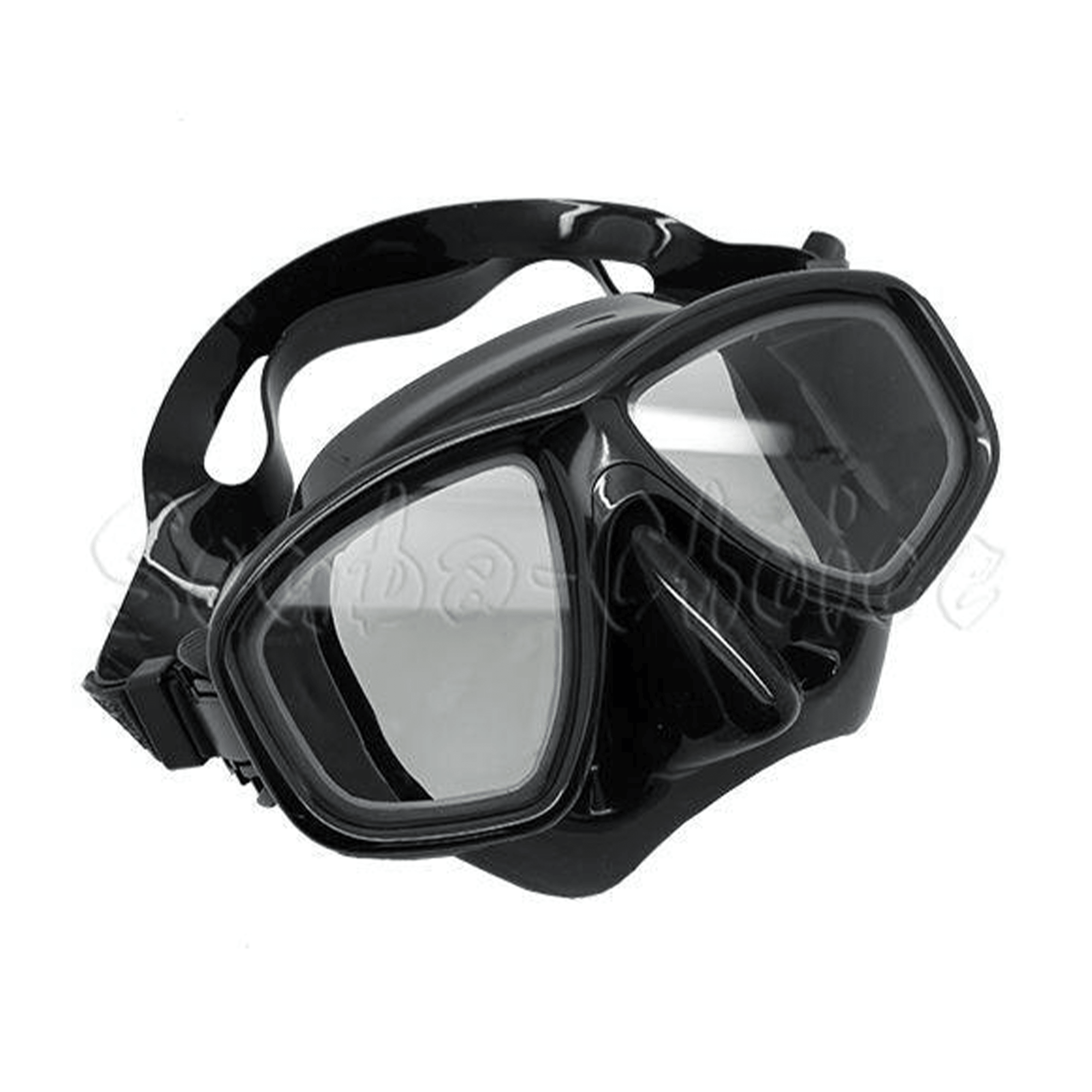 Palantic M36 Black RX Farsighted Full Lenses Dive/Snorkeling Mask - Scuba Choice